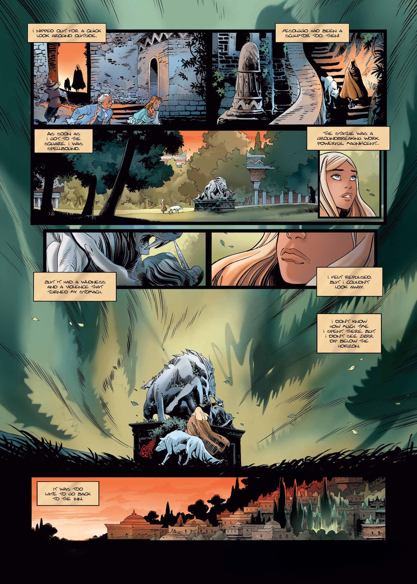 Read online Sangre Vol. 1: Sangre the Survivor comic -  Issue #2 - 18