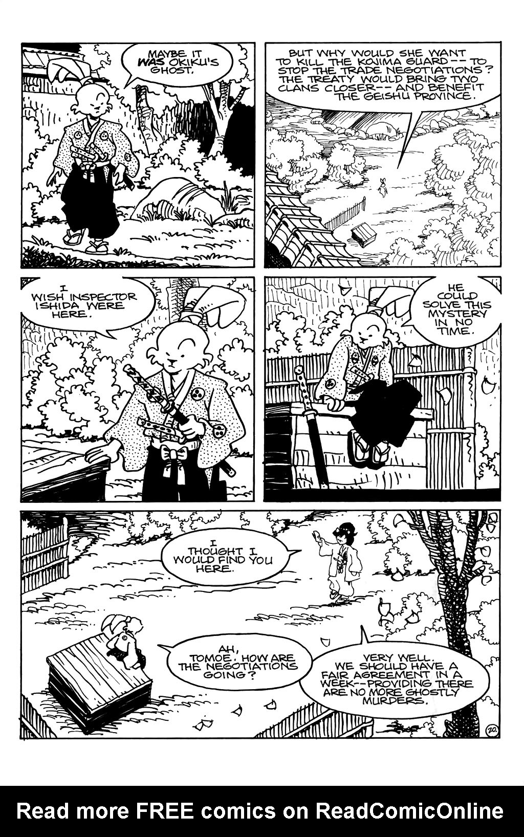 Usagi Yojimbo (1996) Issue #90 #90 - English 22