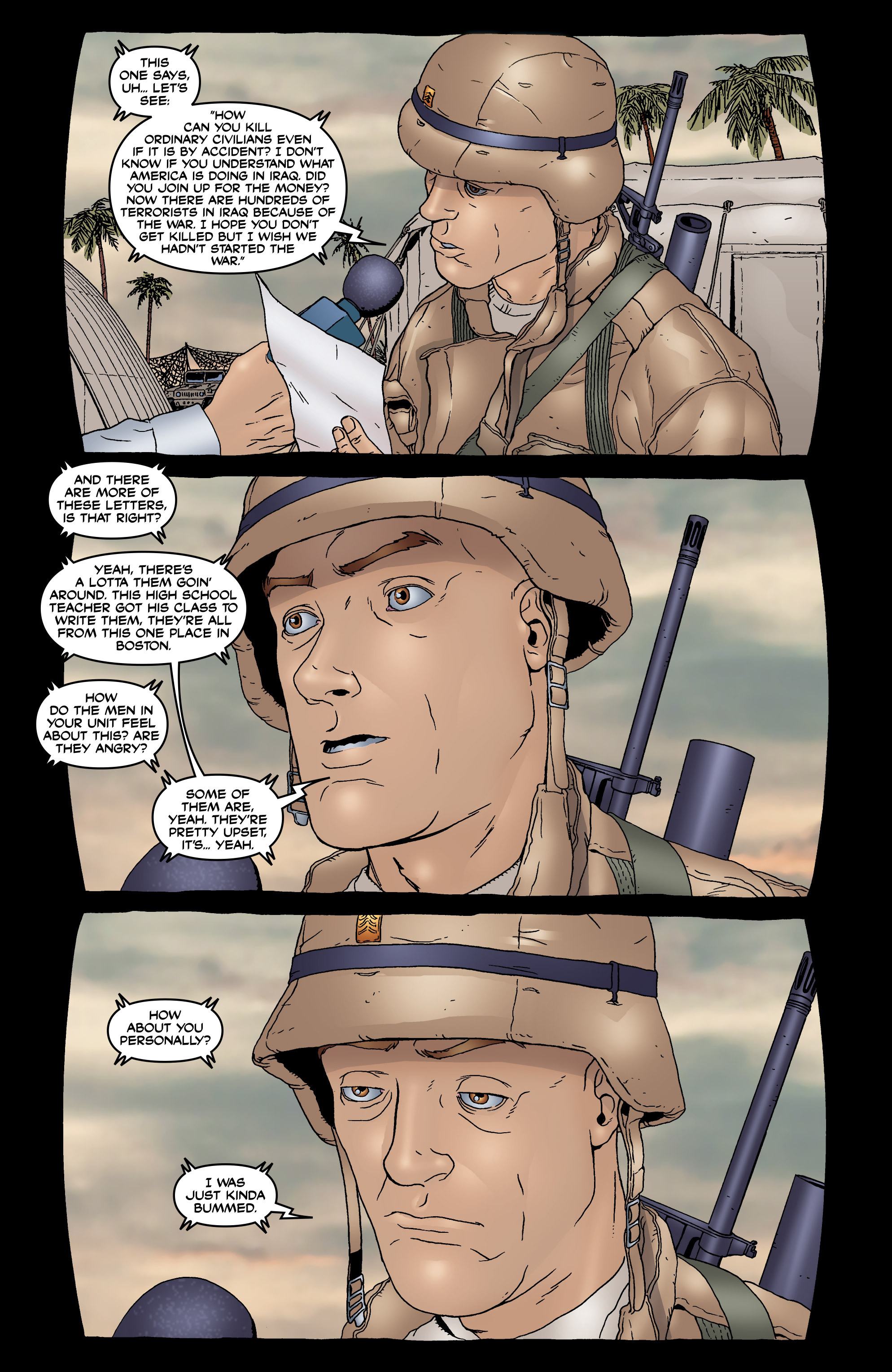 Read online Garth Ennis' 303 comic -  Issue #6 - 10