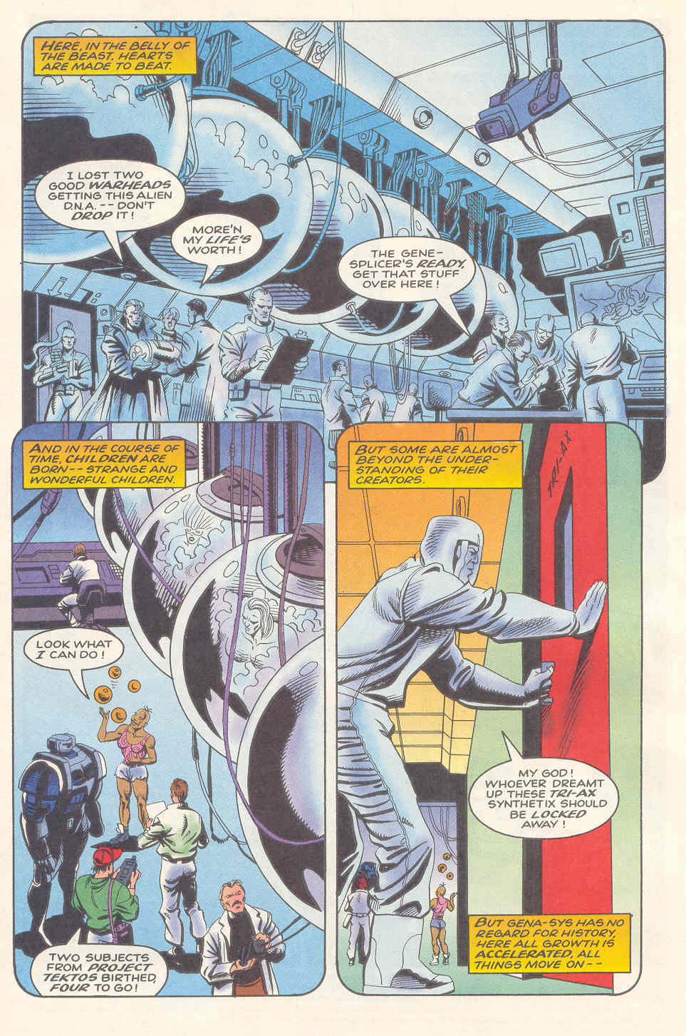 Read online Genetix comic -  Issue #5 - 3