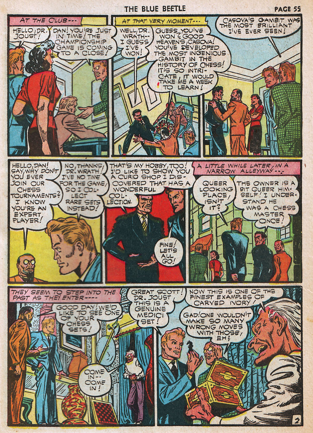 Read online The Blue Beetle comic -  Issue #11 - 57