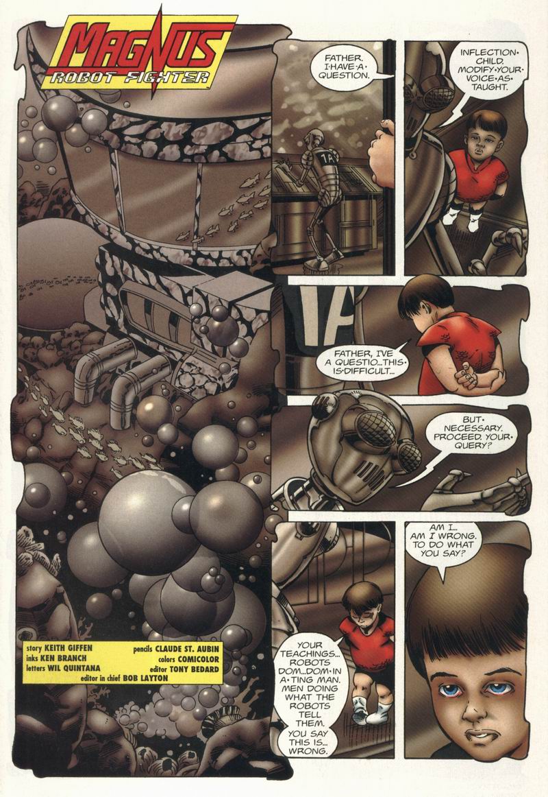 Read online Magnus Robot Fighter (1991) comic -  Issue #57 - 2
