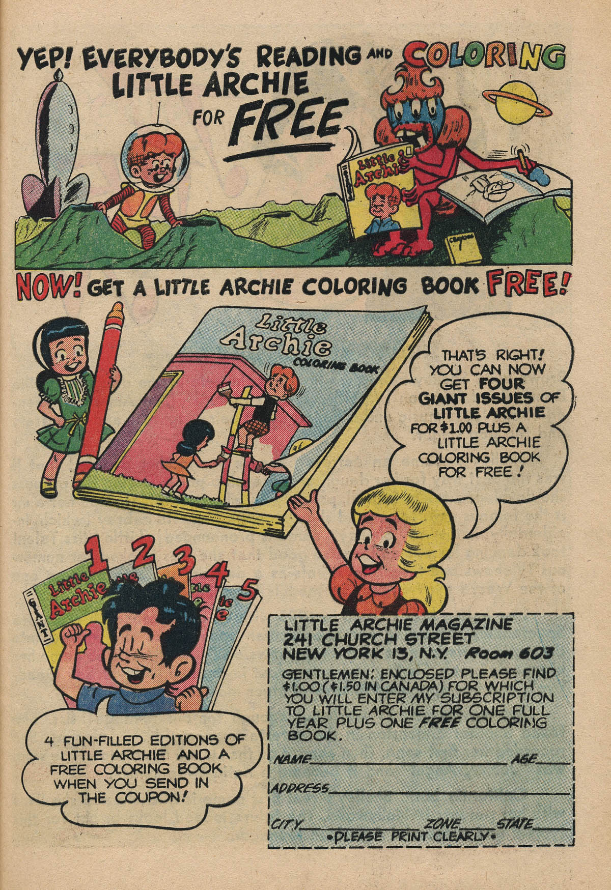 Read online The Adventures of Little Archie comic -  Issue #27 - 29