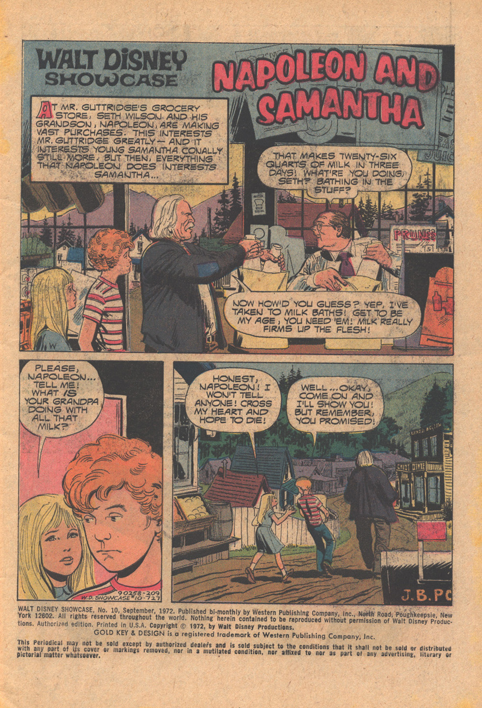 Read online Walt Disney Showcase (1970) comic -  Issue #10 - 3