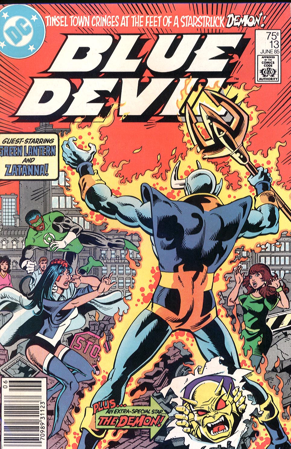 Read online Blue Devil comic -  Issue #13 - 1