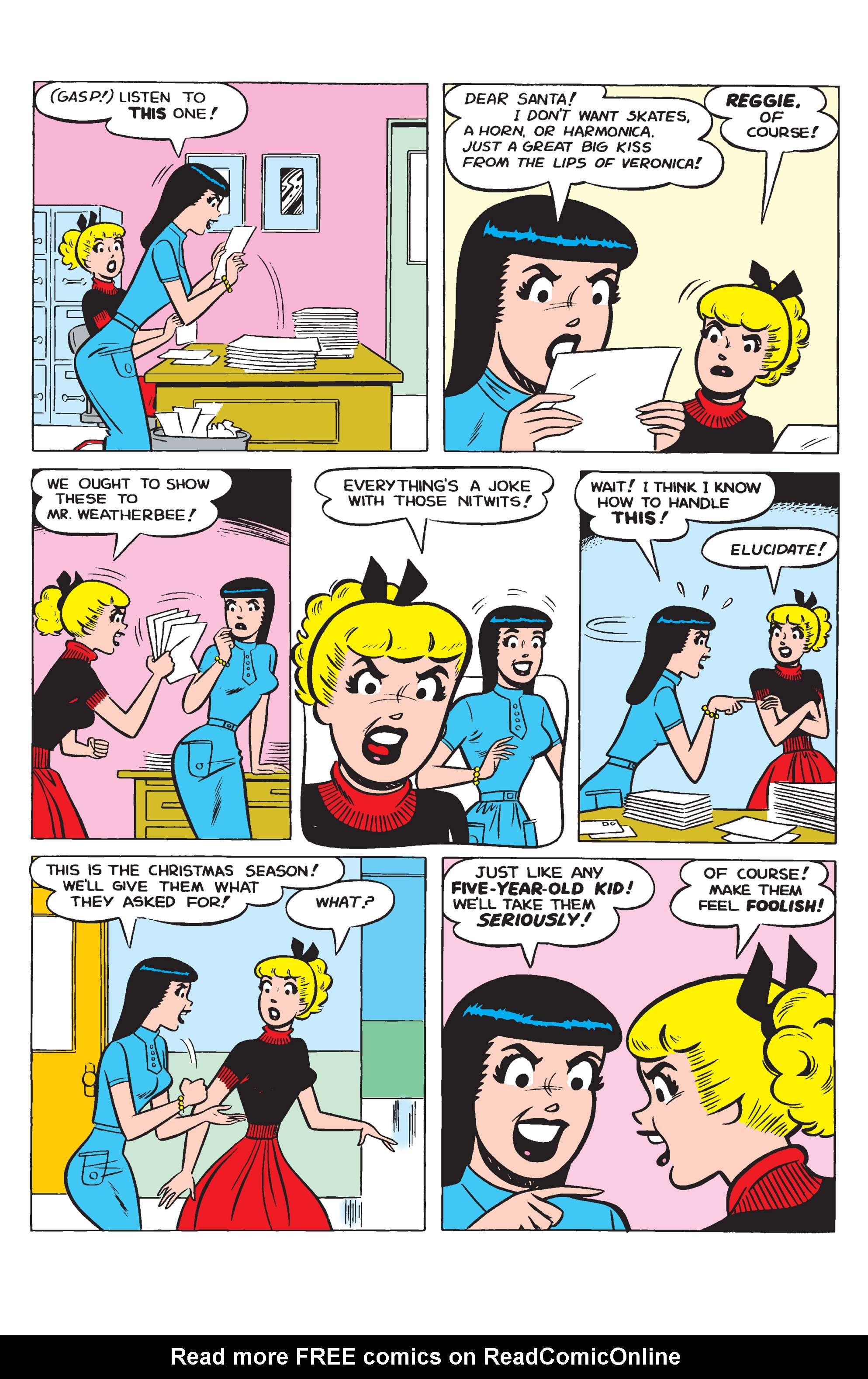 Read online Betty and Veronica: Under the Mistletoe comic -  Issue # TPB - 61