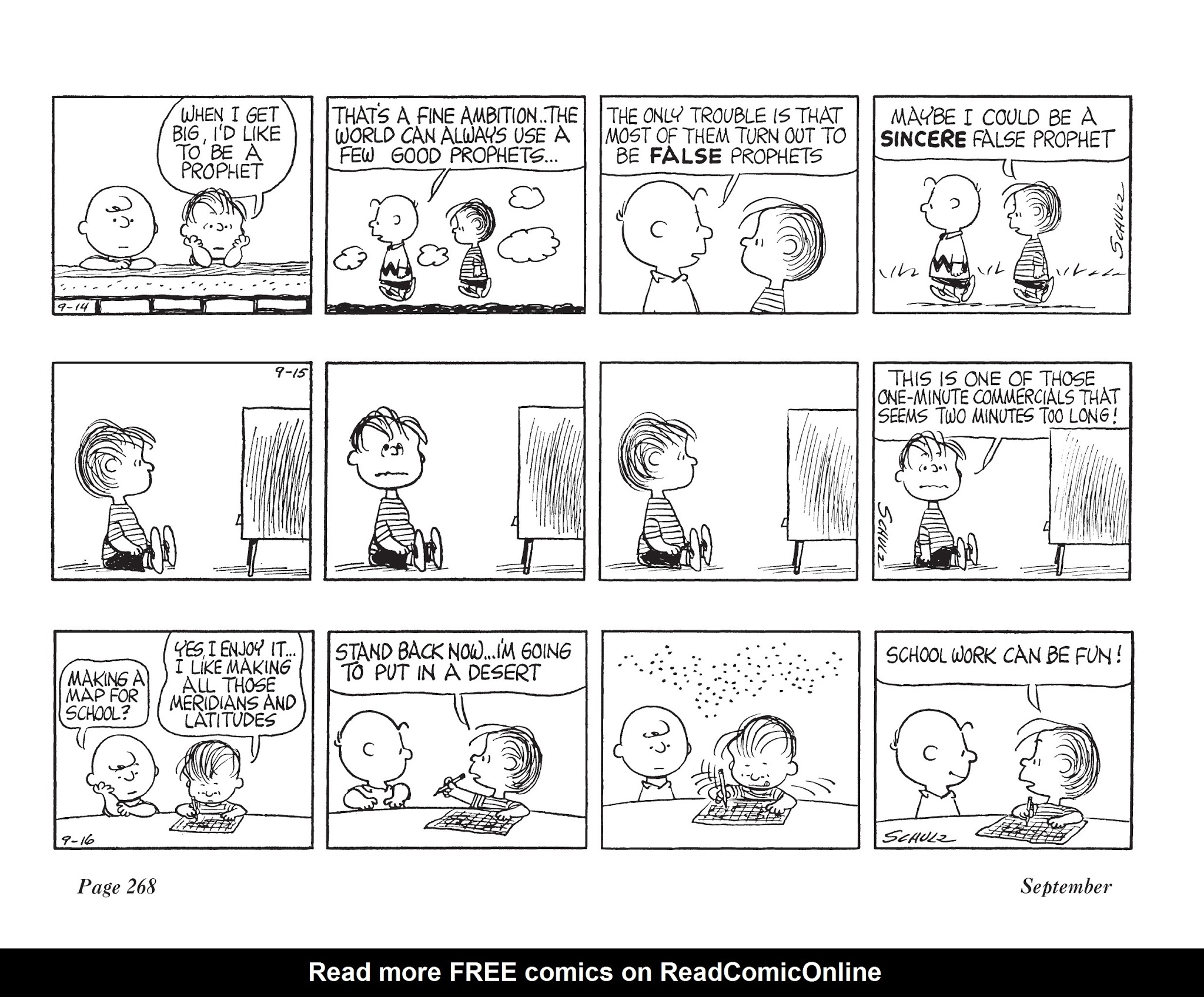 Read online The Complete Peanuts comic -  Issue # TPB 7 - 279