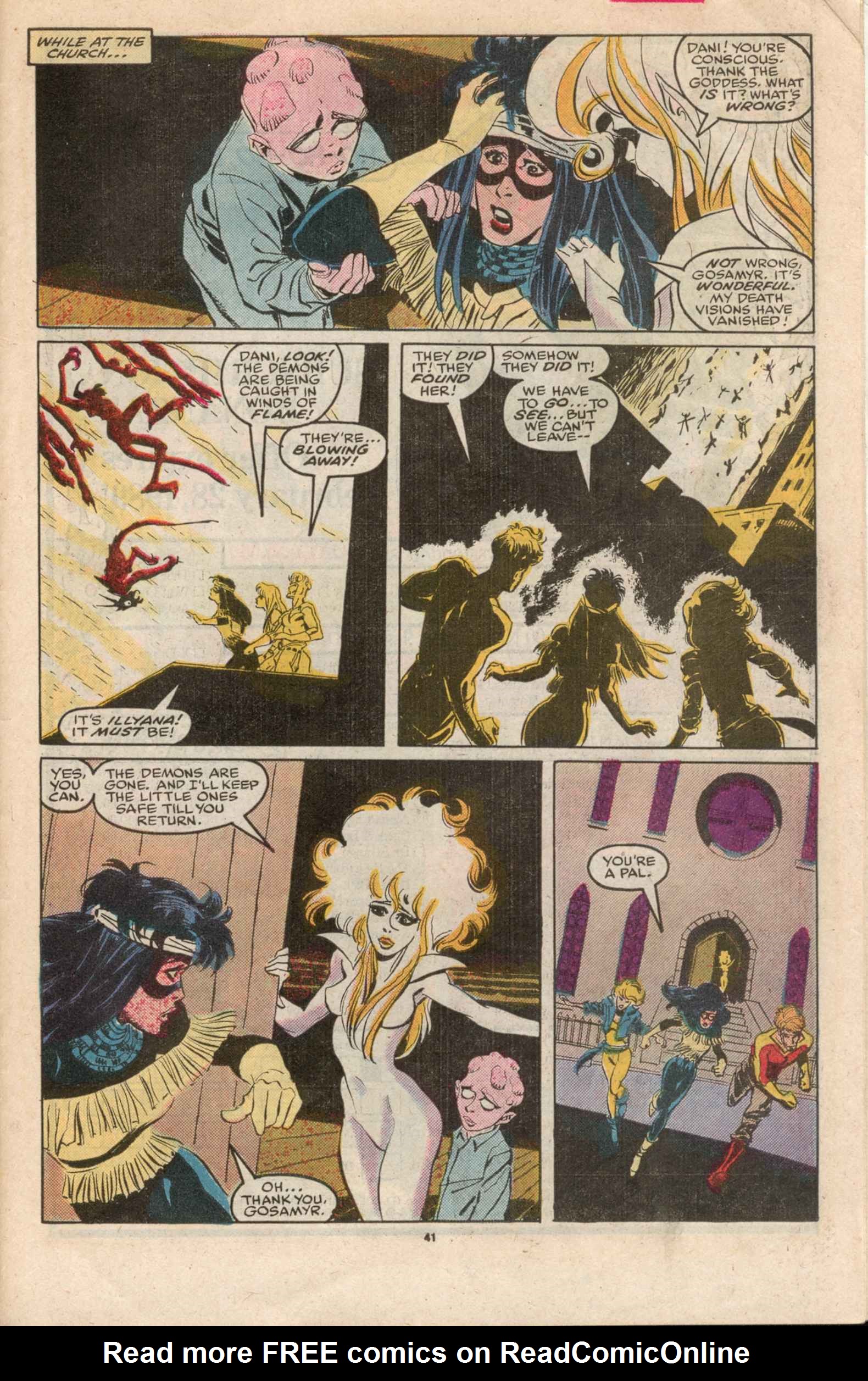 Read online The New Mutants comic -  Issue #73 - 36