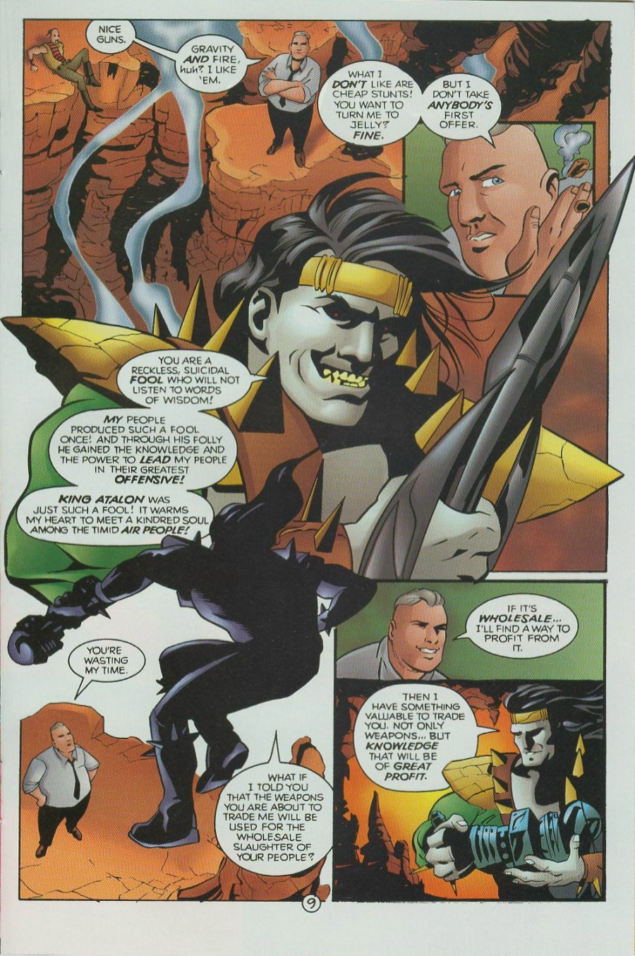 Read online Solitaire comic -  Issue #9 - 11