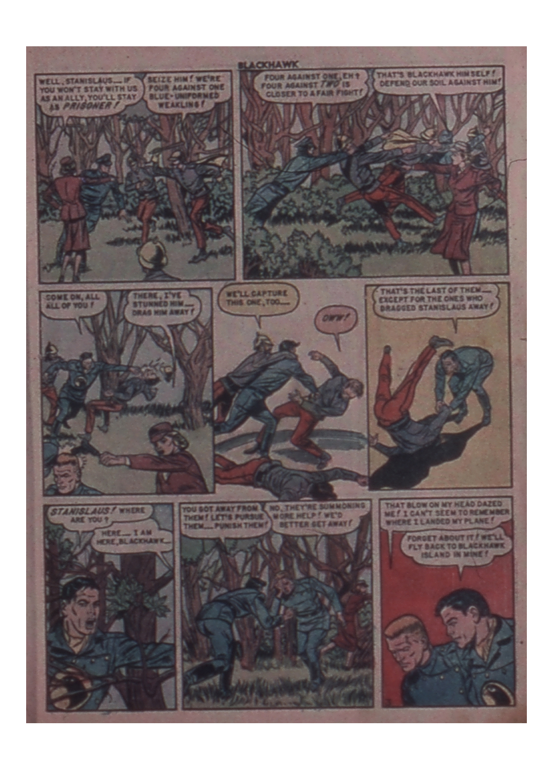 Read online Blackhawk (1957) comic -  Issue #31 - 5