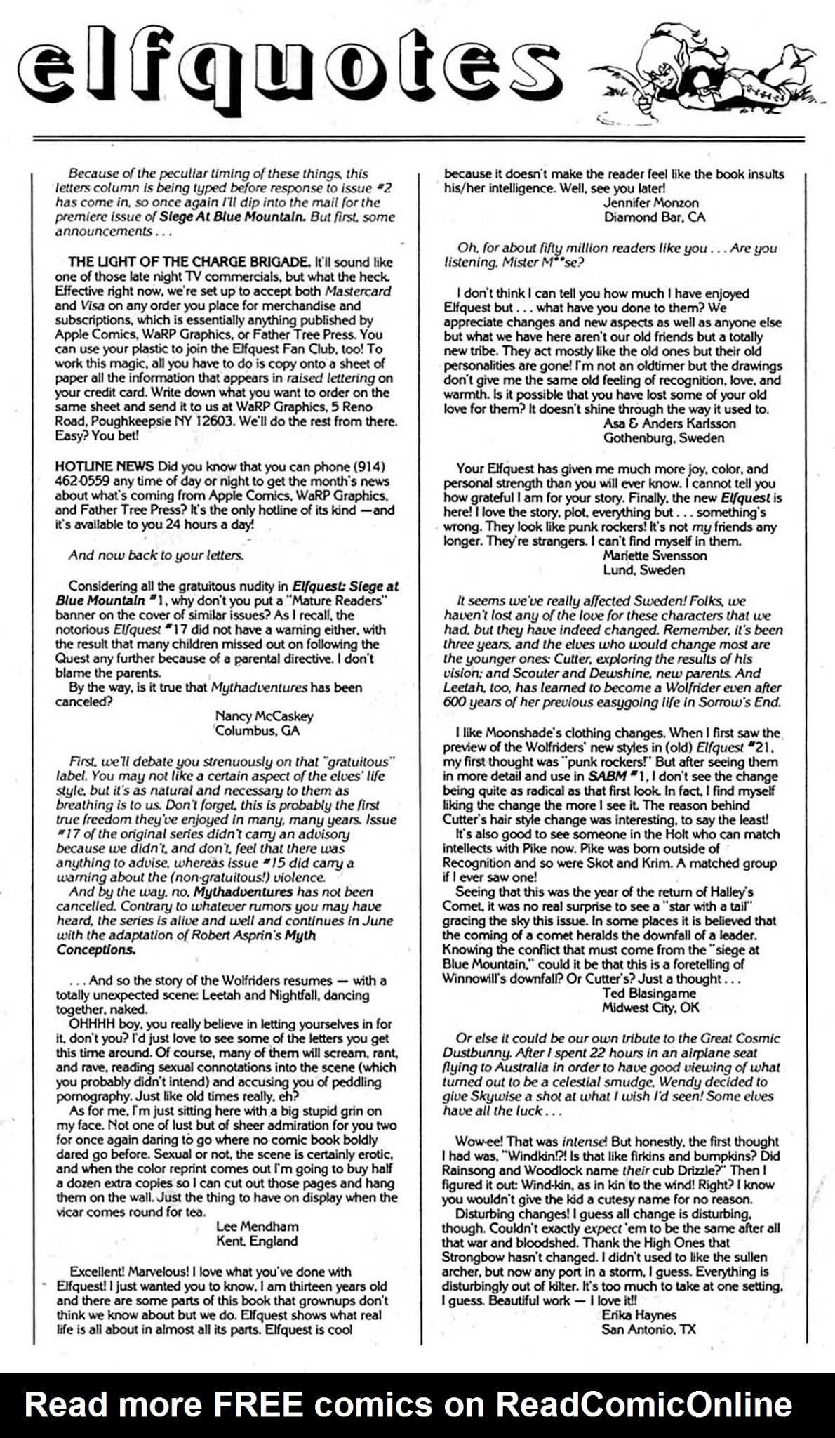 Read online ElfQuest: Siege at Blue Mountain comic -  Issue #3 - 31