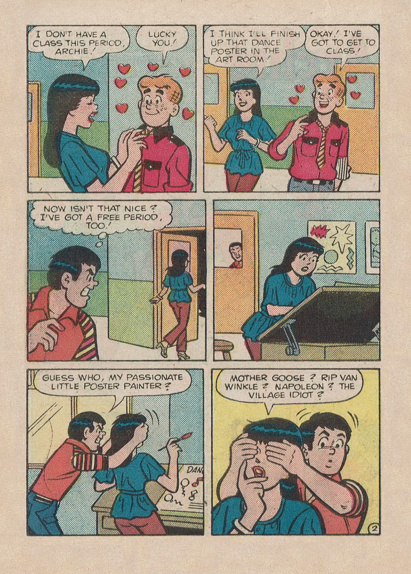 Read online Archie Digest Magazine comic -  Issue #81 - 105