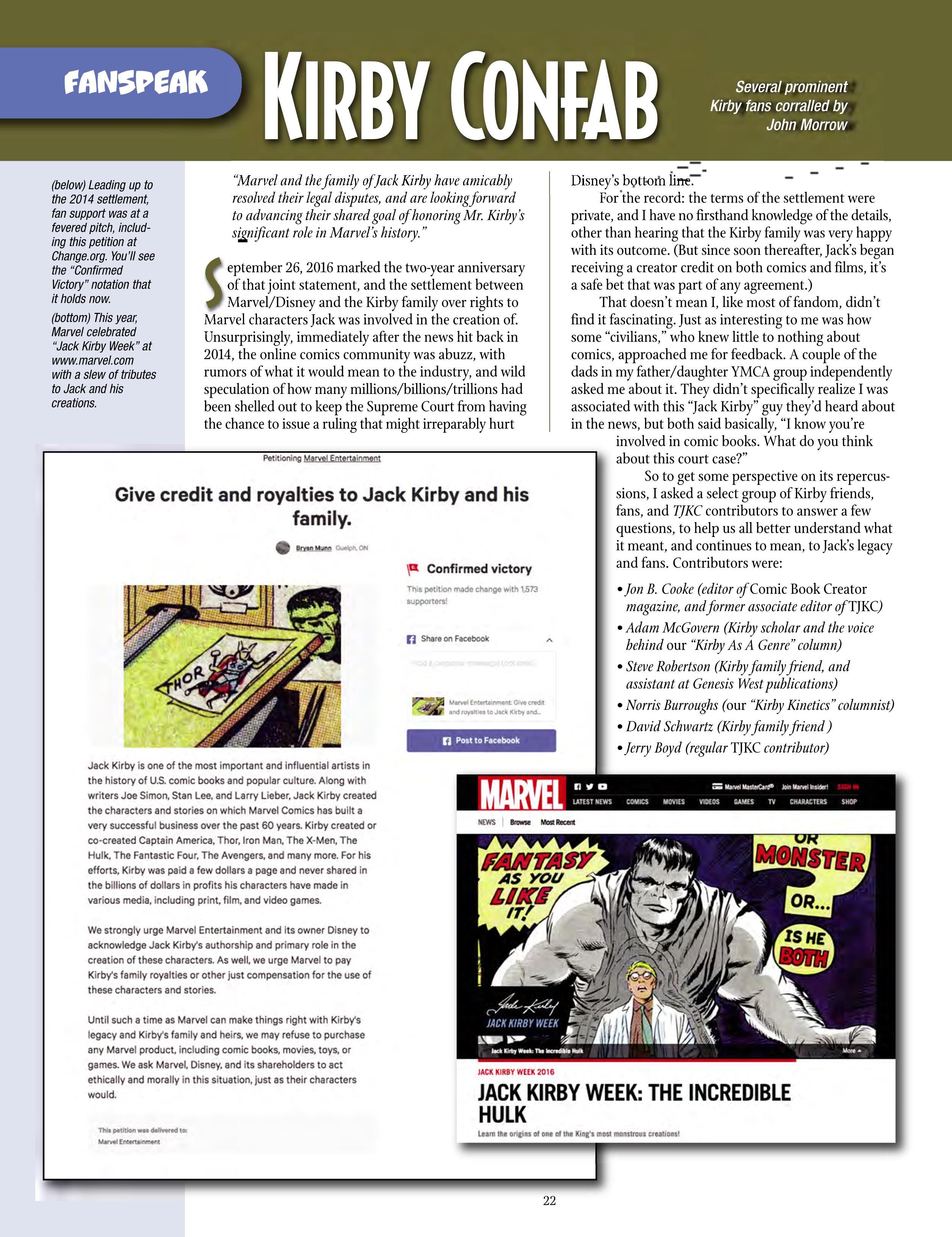Read online The Jack Kirby Collector comic -  Issue #69 - 24