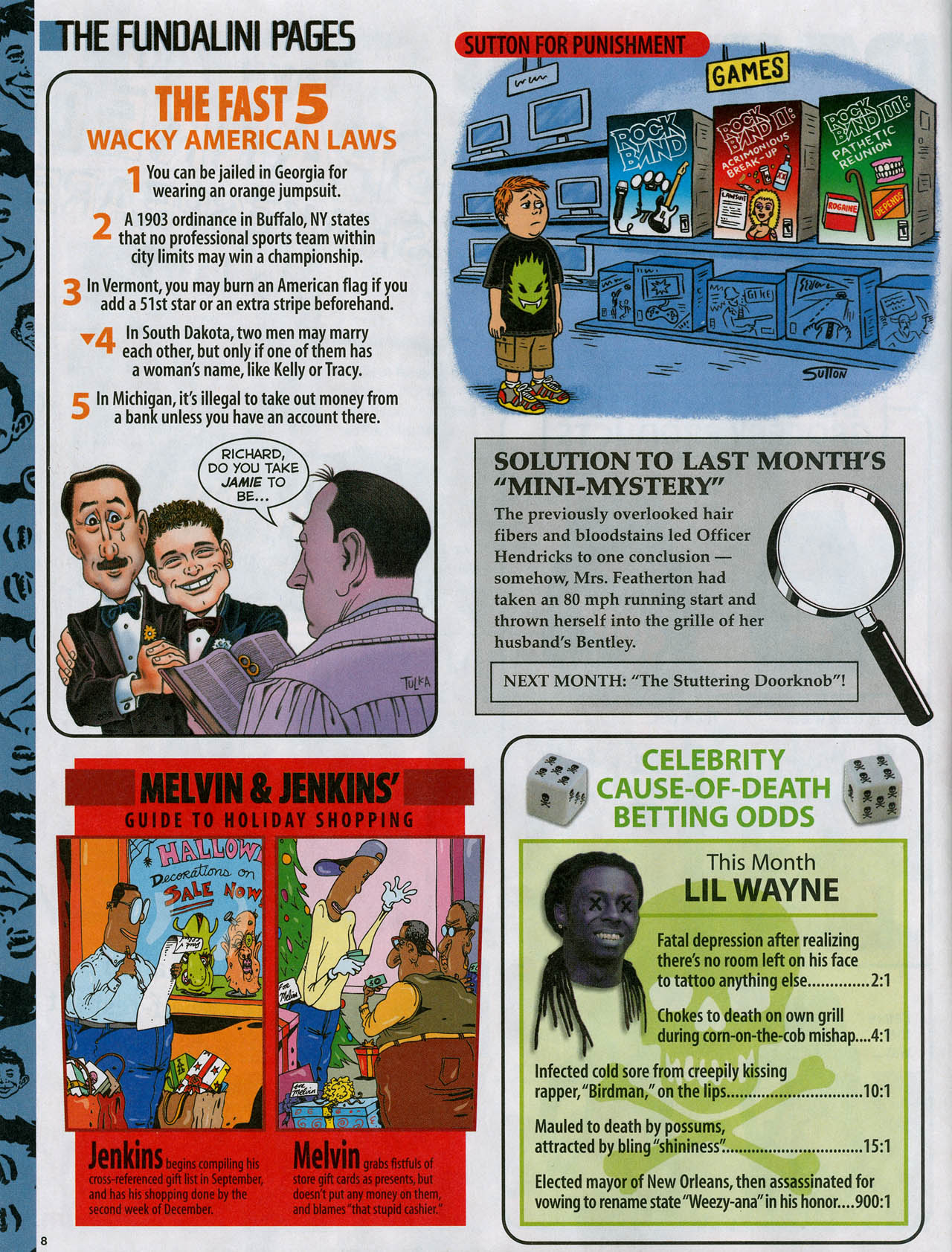 Read online MAD comic -  Issue #496 - 8