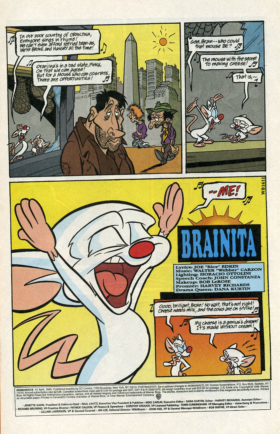 Read online Animaniacs comic -  Issue #47 - 2