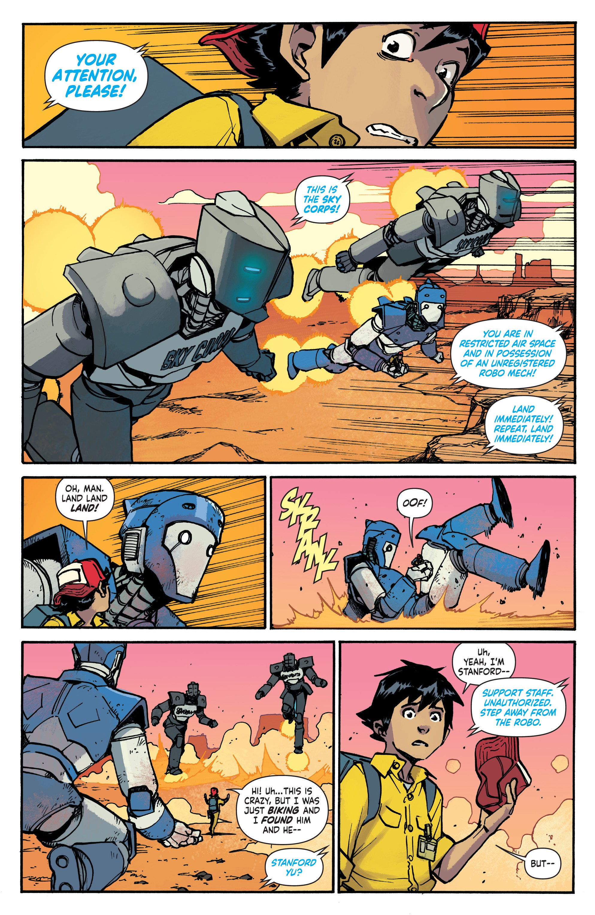 Read online Mech Cadet Yu comic -  Issue # _TPB 1 - 22