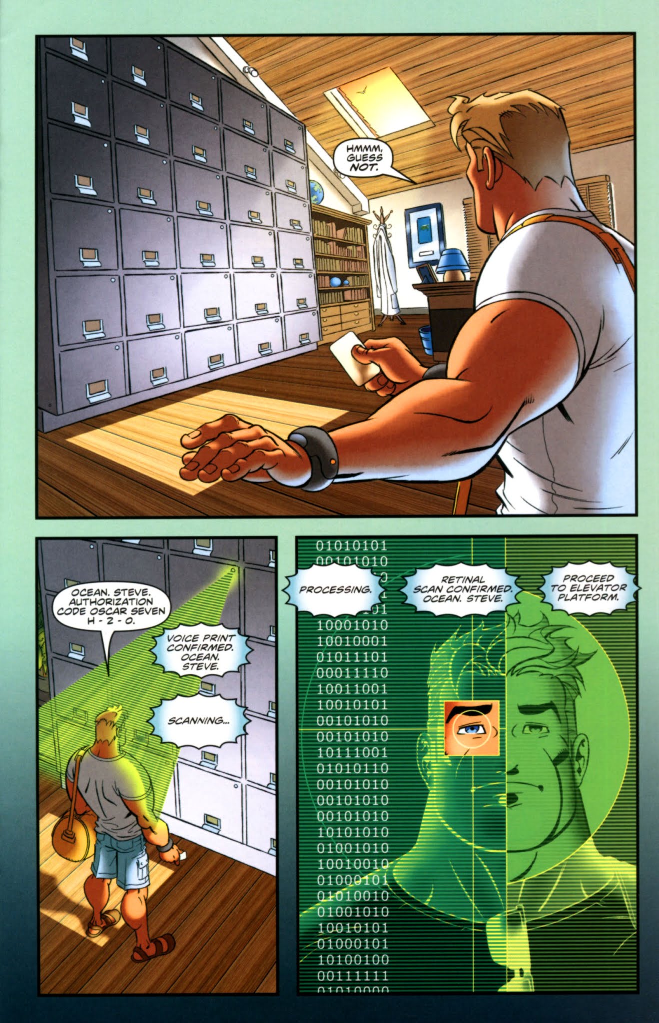 Read online Ian Churchill's Marineman comic -  Issue #1 - 20