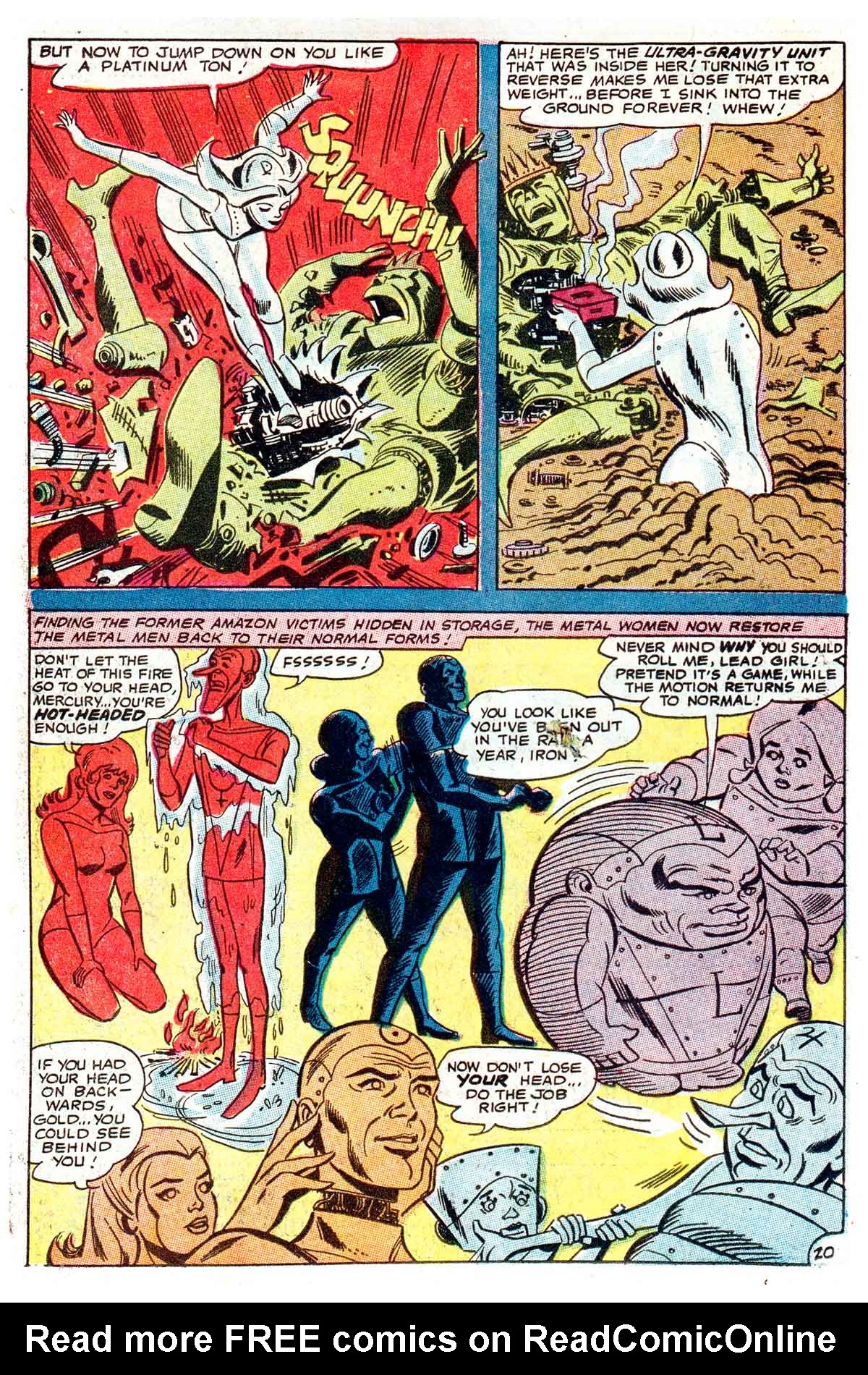 Read online Metal Men (1963) comic -  Issue #32 - 26