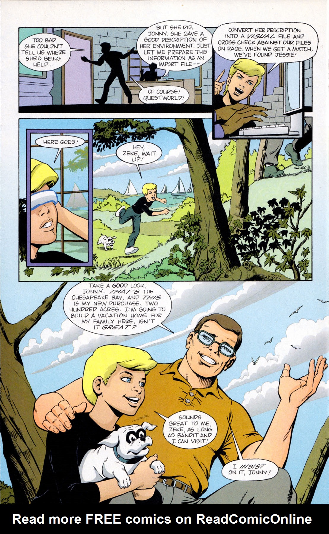 Read online The Real Adventures of Jonny Quest comic -  Issue #9 - 22