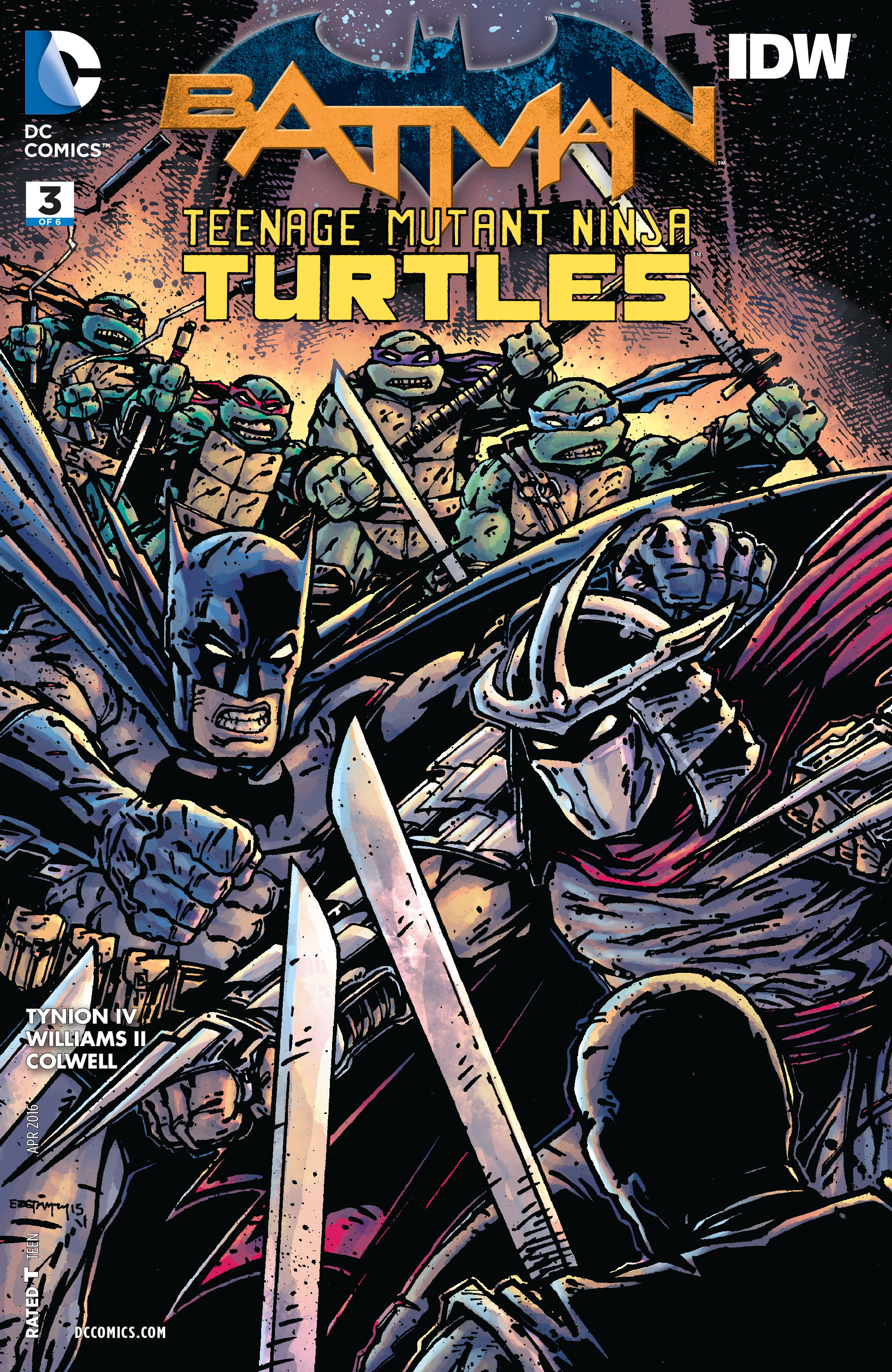 Read online Batman/Teenage Mutant Ninja Turtles comic -  Issue #3 - 3