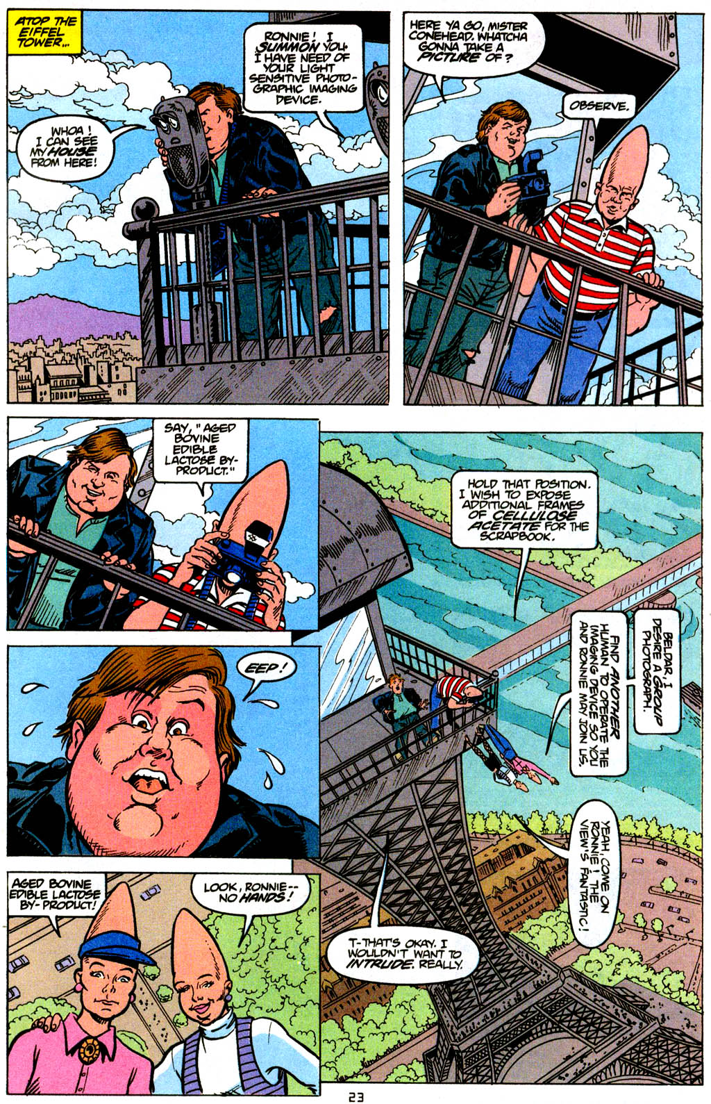 Read online Coneheads comic -  Issue #3 - 18