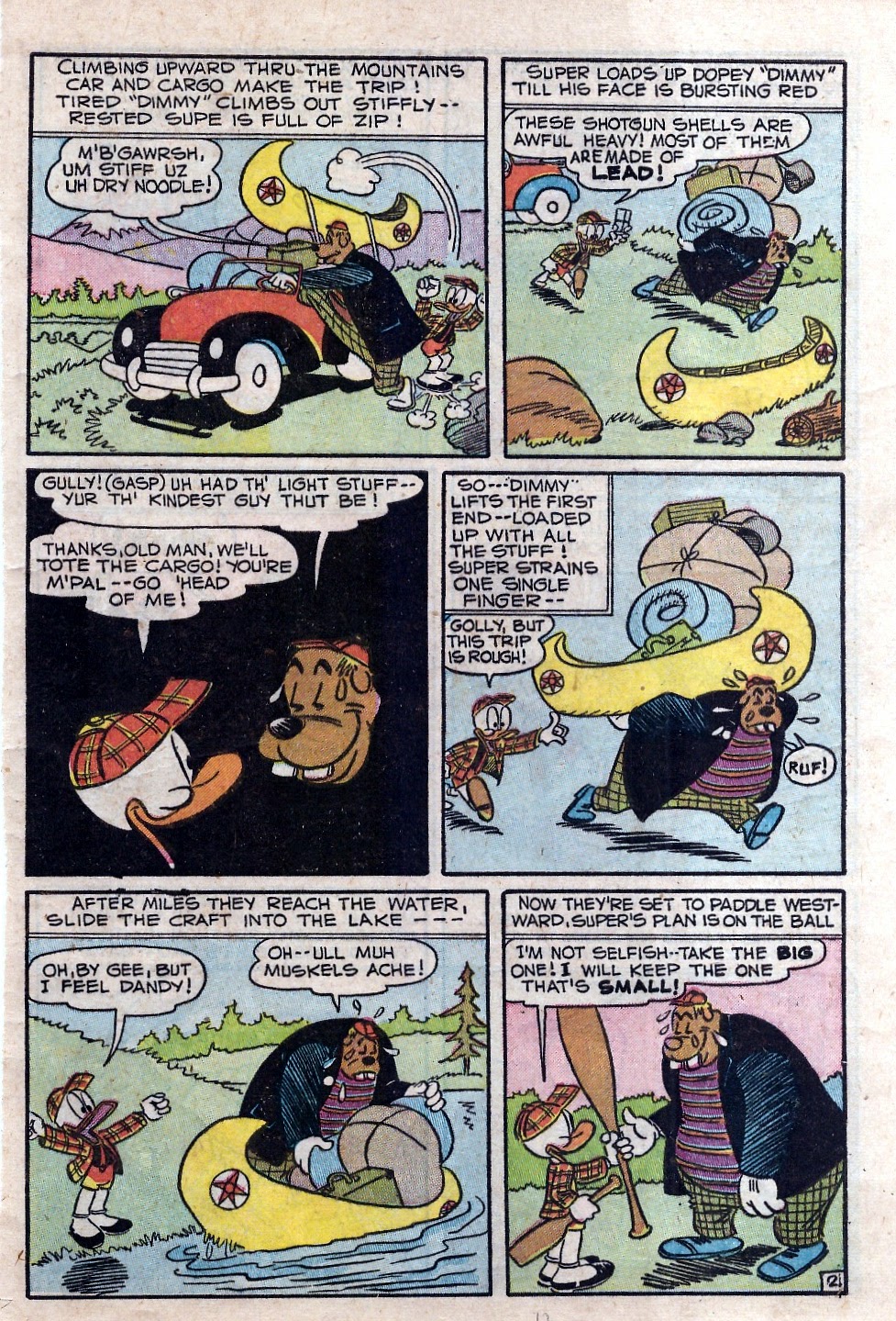 Read online Super Duck Comics comic -  Issue #27 - 13