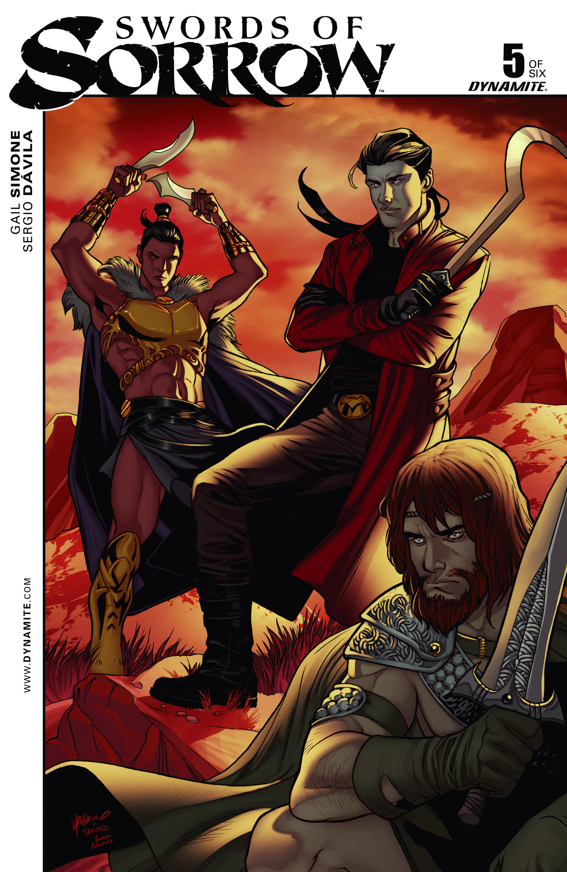 Read online Swords of Sorrow comic -  Issue #5 - 2