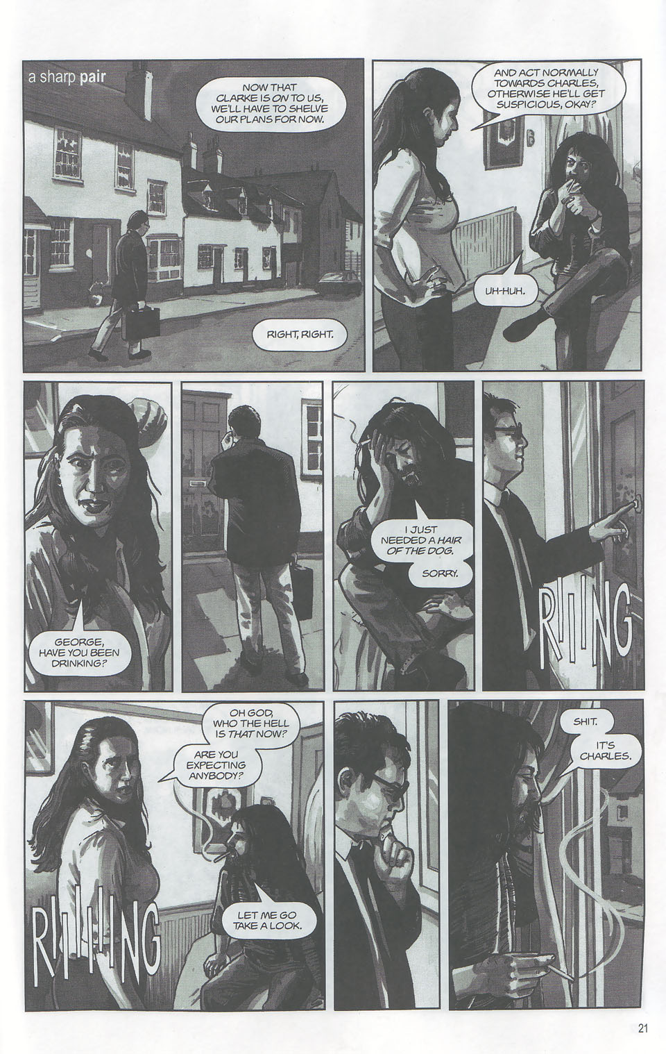 Read online Strangehaven comic -  Issue #18 - 21