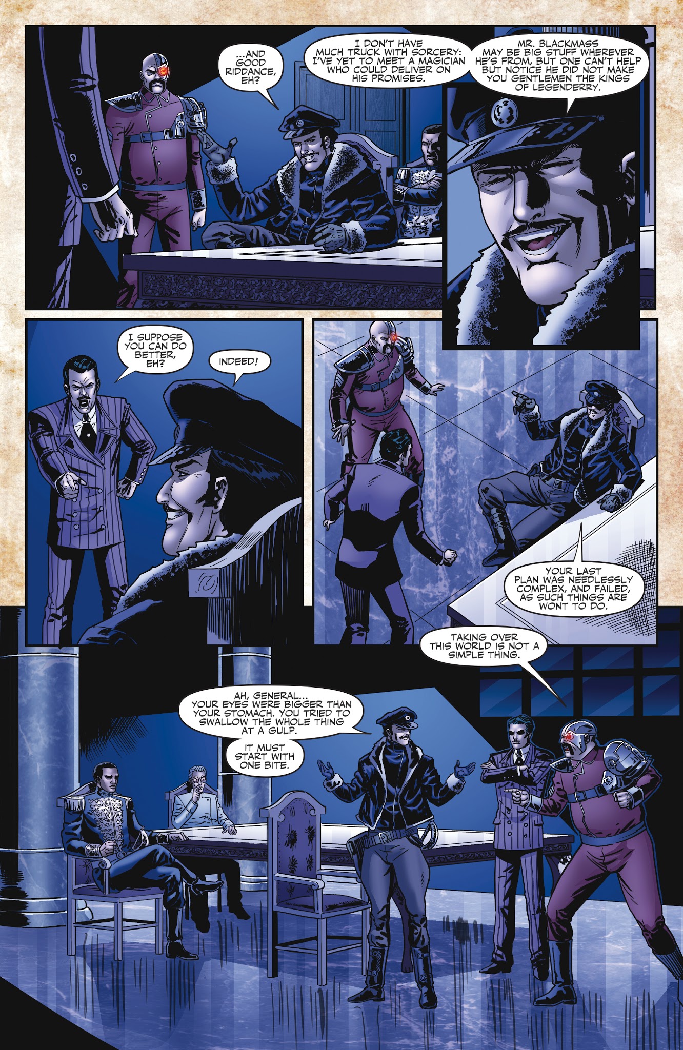 Read online Legenderry: Vampirella comic -  Issue # _TPB - 35