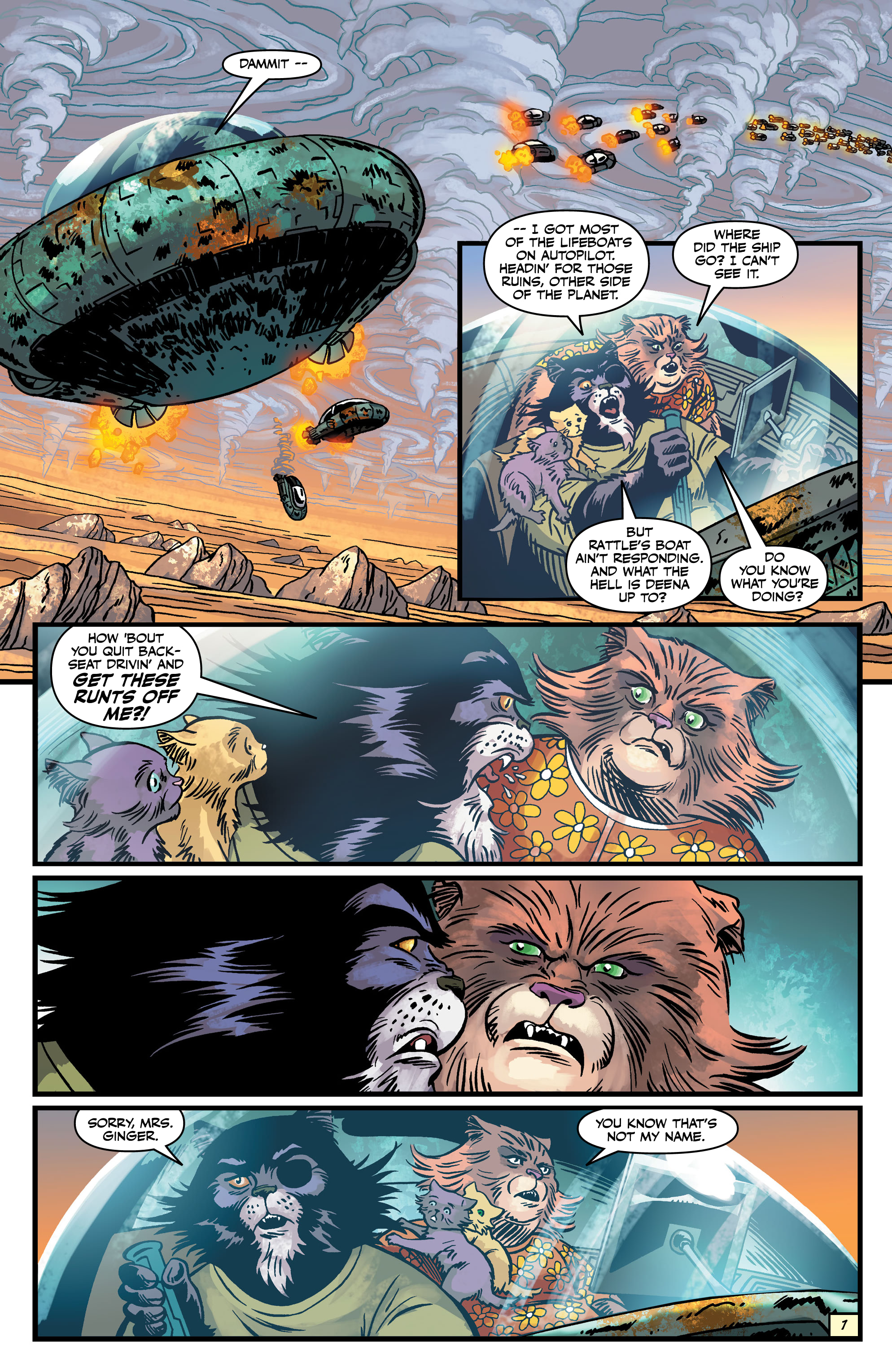 Read online Captain Ginger Season 2 comic -  Issue #3 - 3
