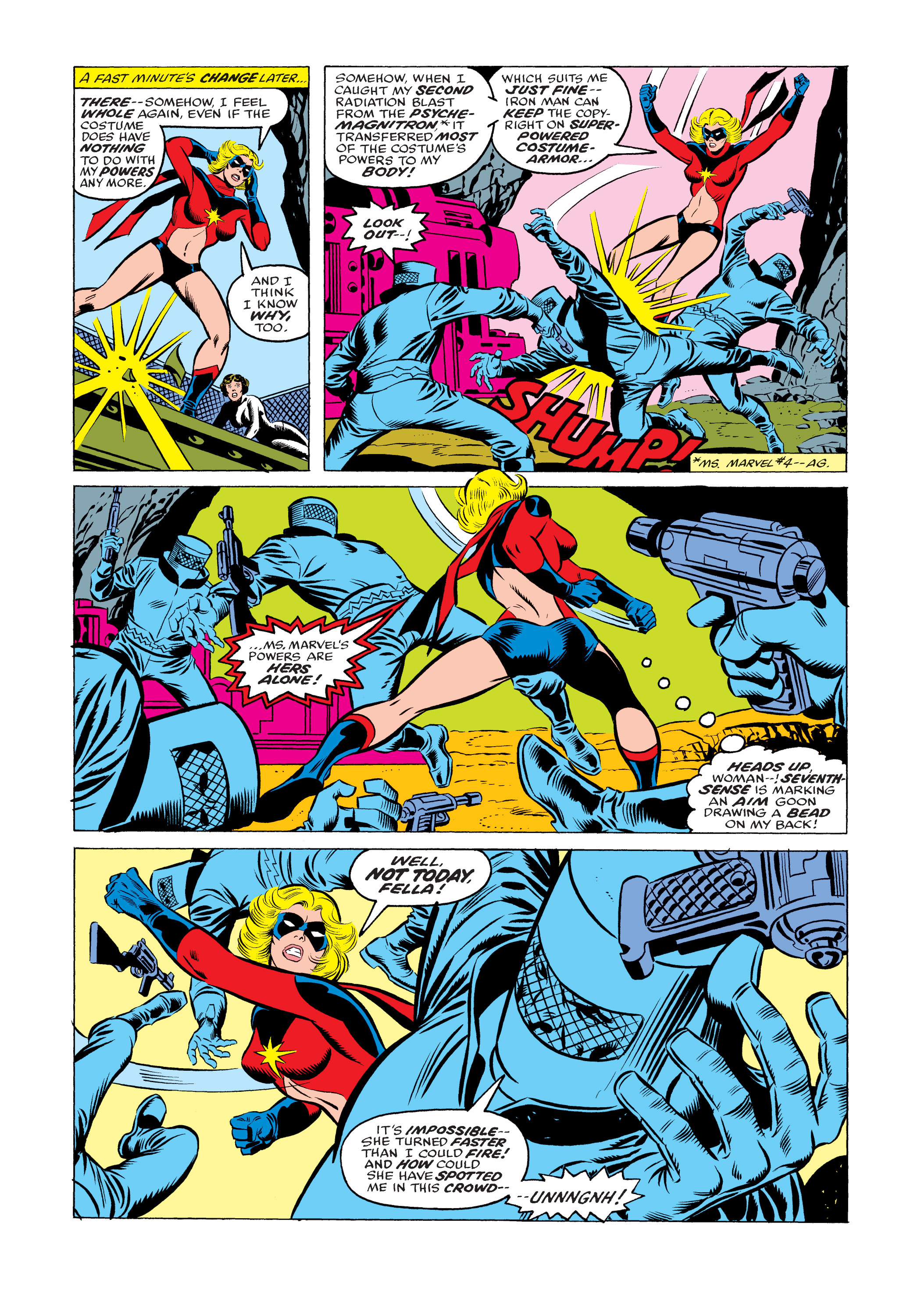 Read online Ms. Marvel (1977) comic -  Issue #7 - 13