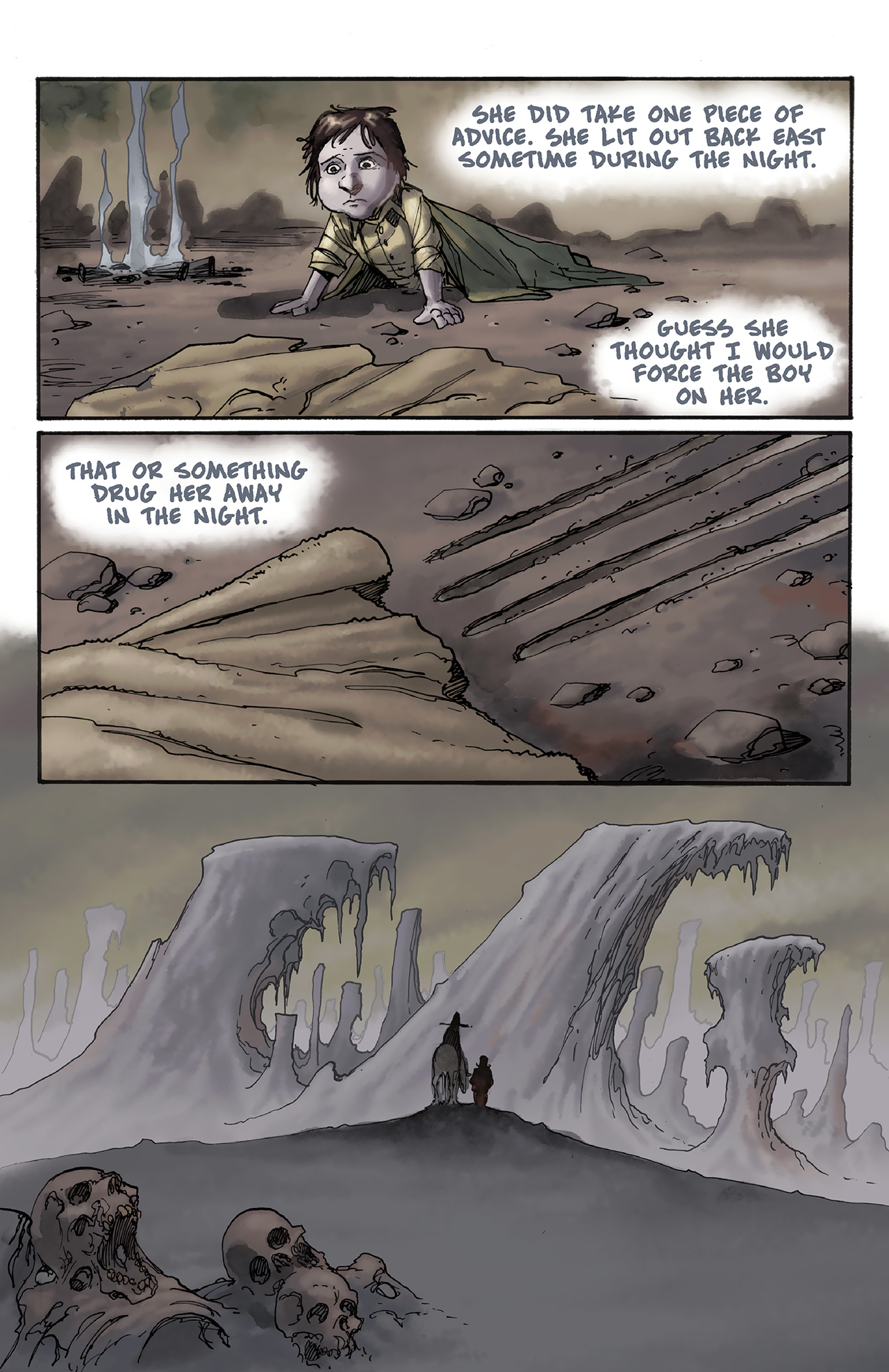 Read online Buzzard comic -  Issue #3 - 8