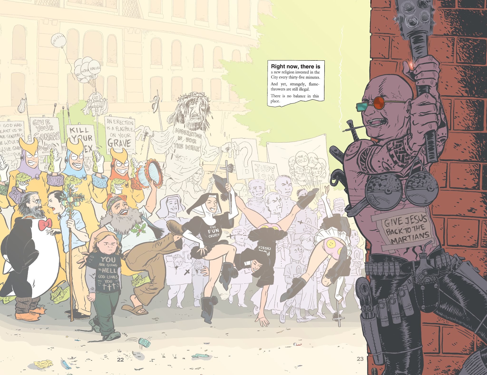 Read online Transmetropolitan comic -  Issue # Issue Filth of the City - 17