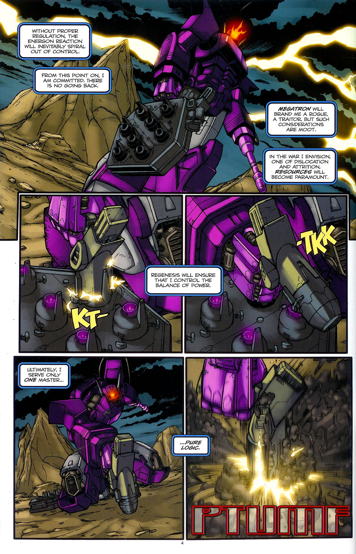Read online The Transformers Spotlight: Shockwave comic -  Issue # Full - 7