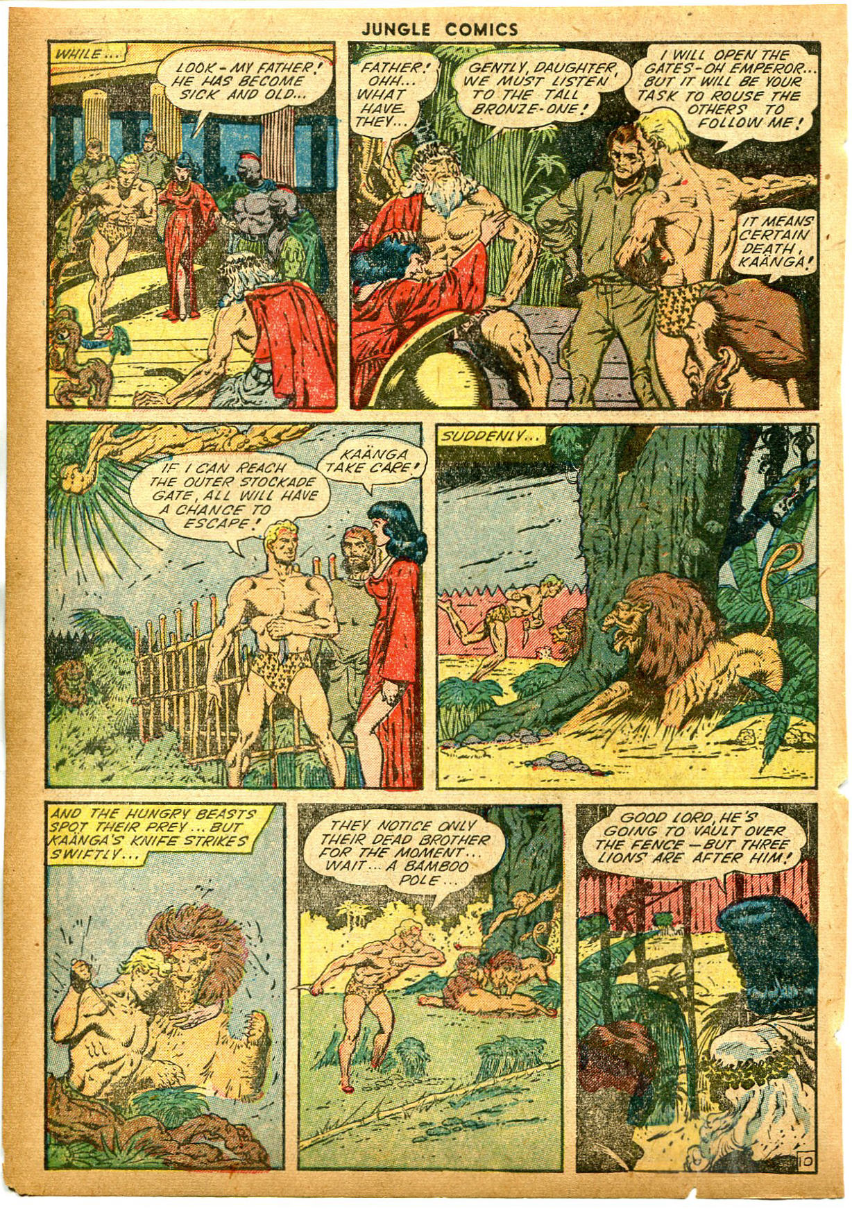 Read online Jungle Comics comic -  Issue #58 - 12