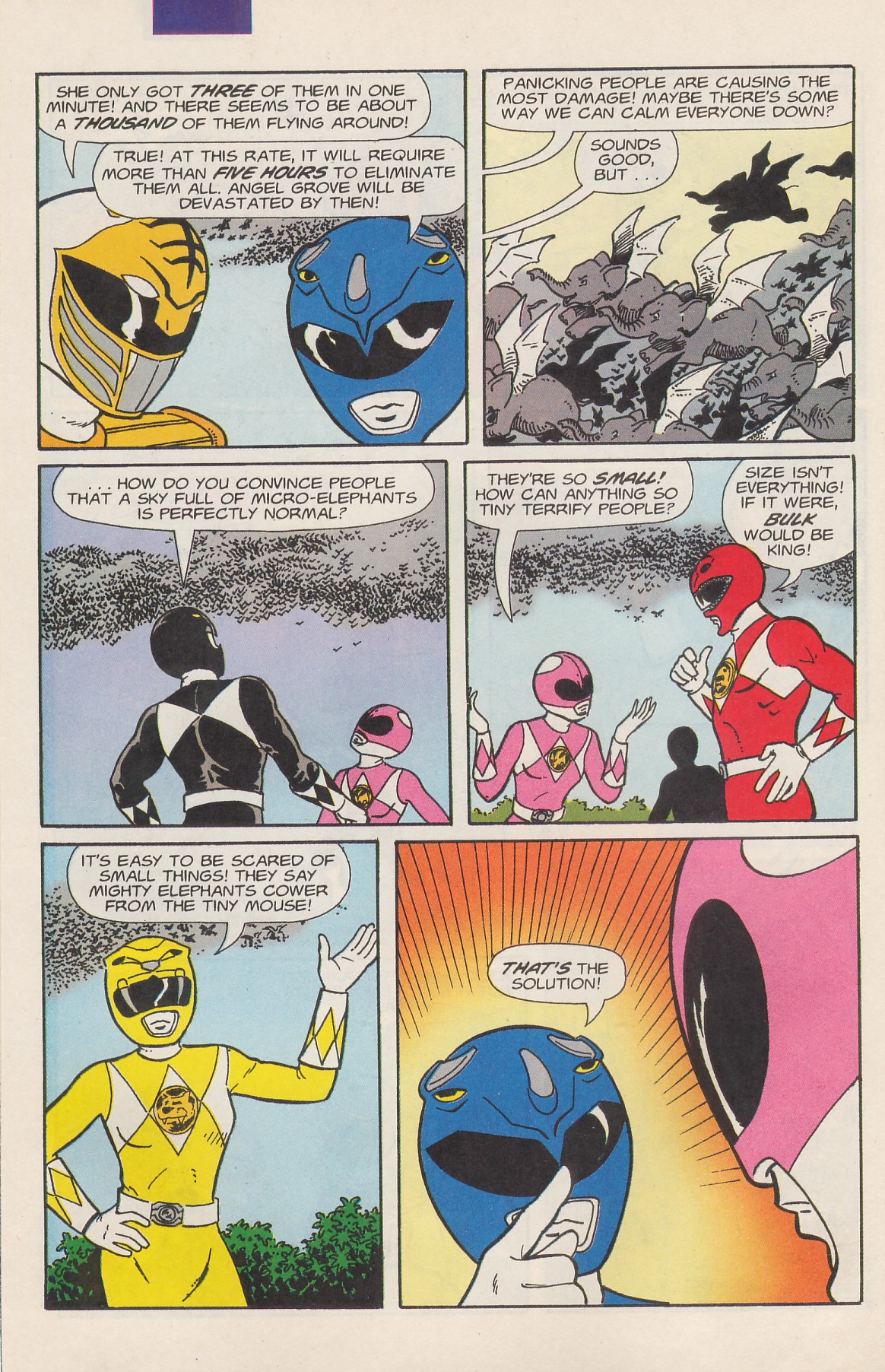 Read online Saban's Mighty Morphin Power Rangers (1995) comic -  Issue #3 - 28