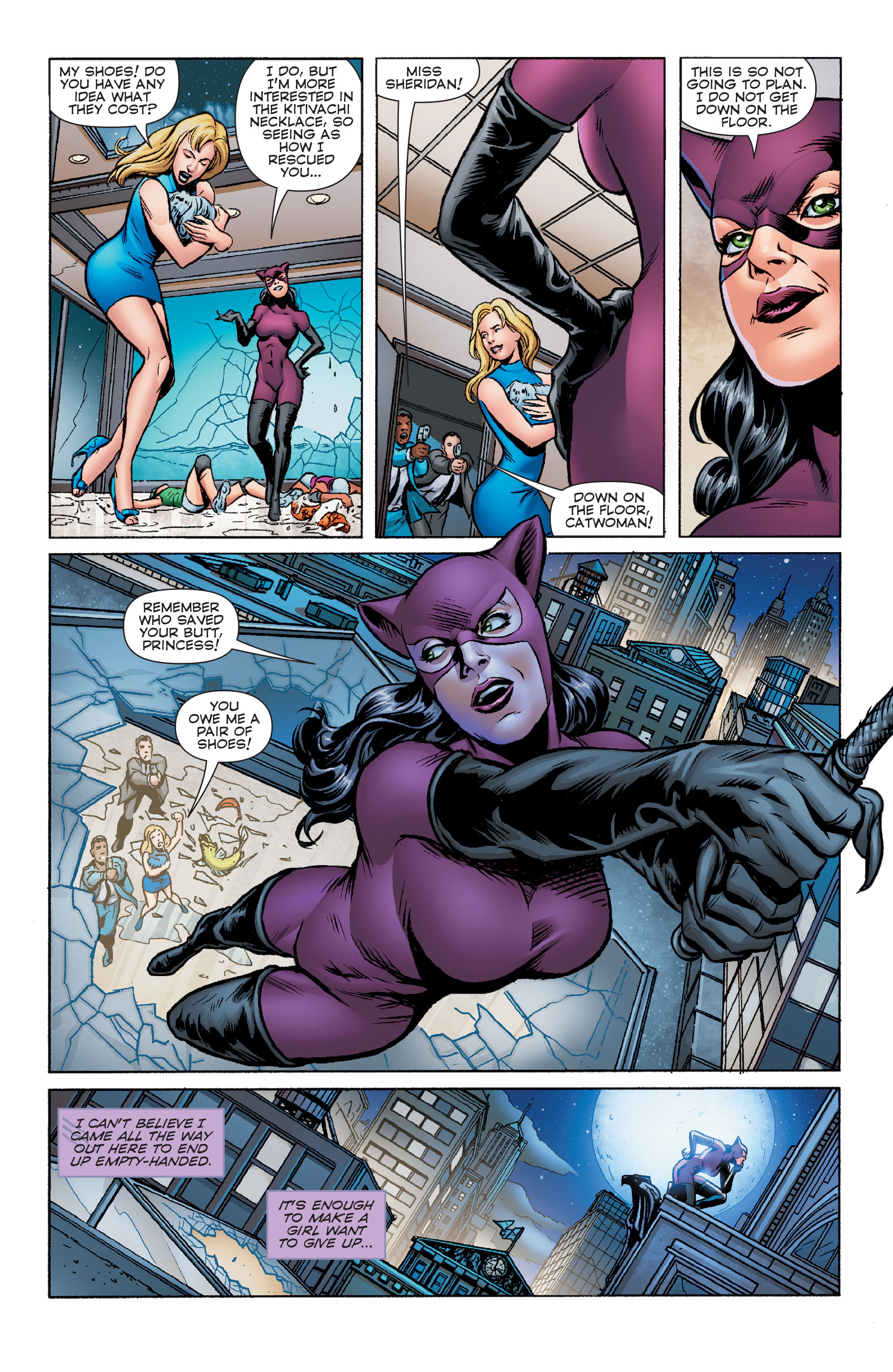 Read online Convergence Catwoman comic -  Issue #1 - 5