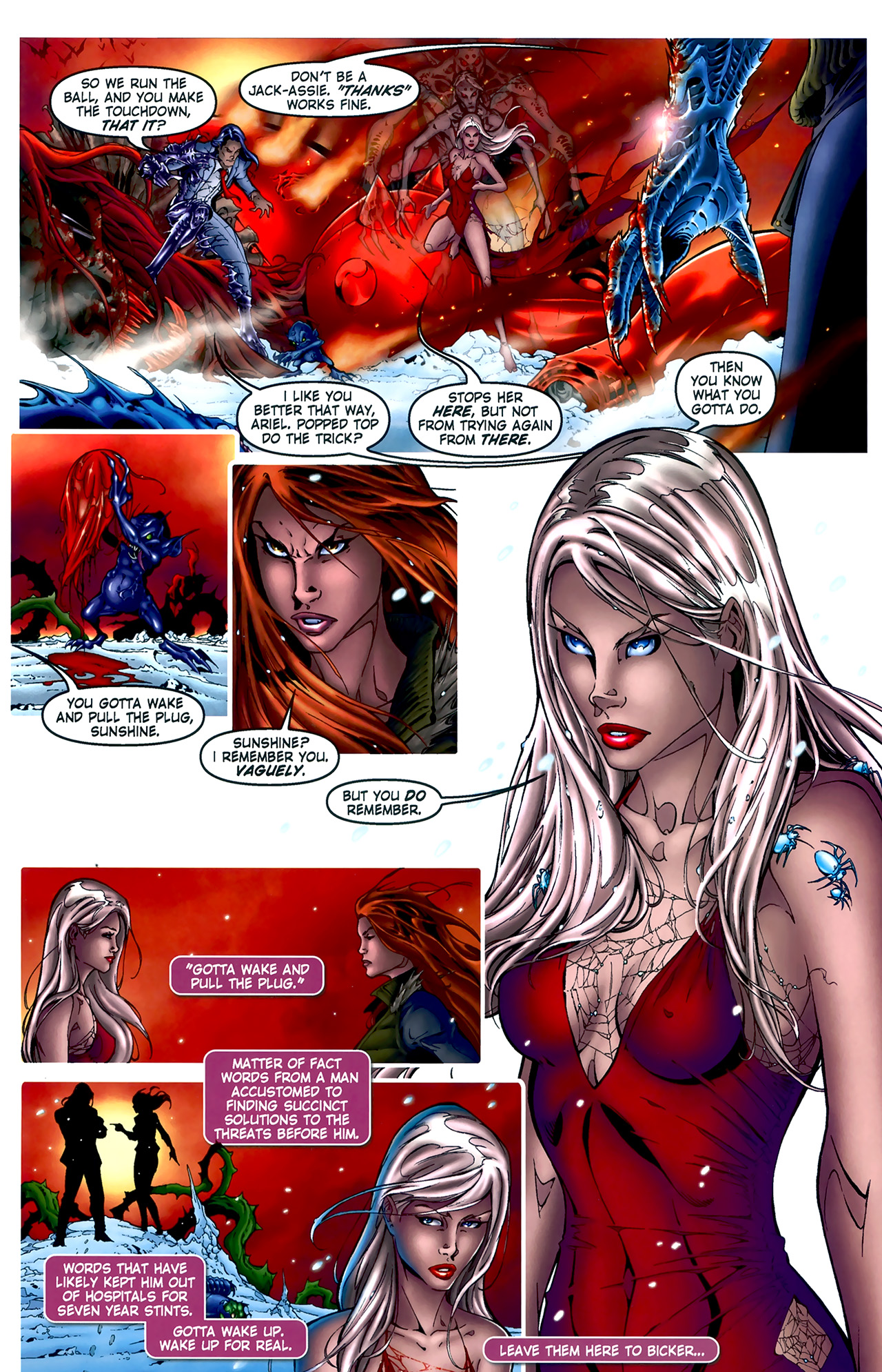 Read online The Darkness/Darkchylde: Kingdom Pain comic -  Issue # Full - 27