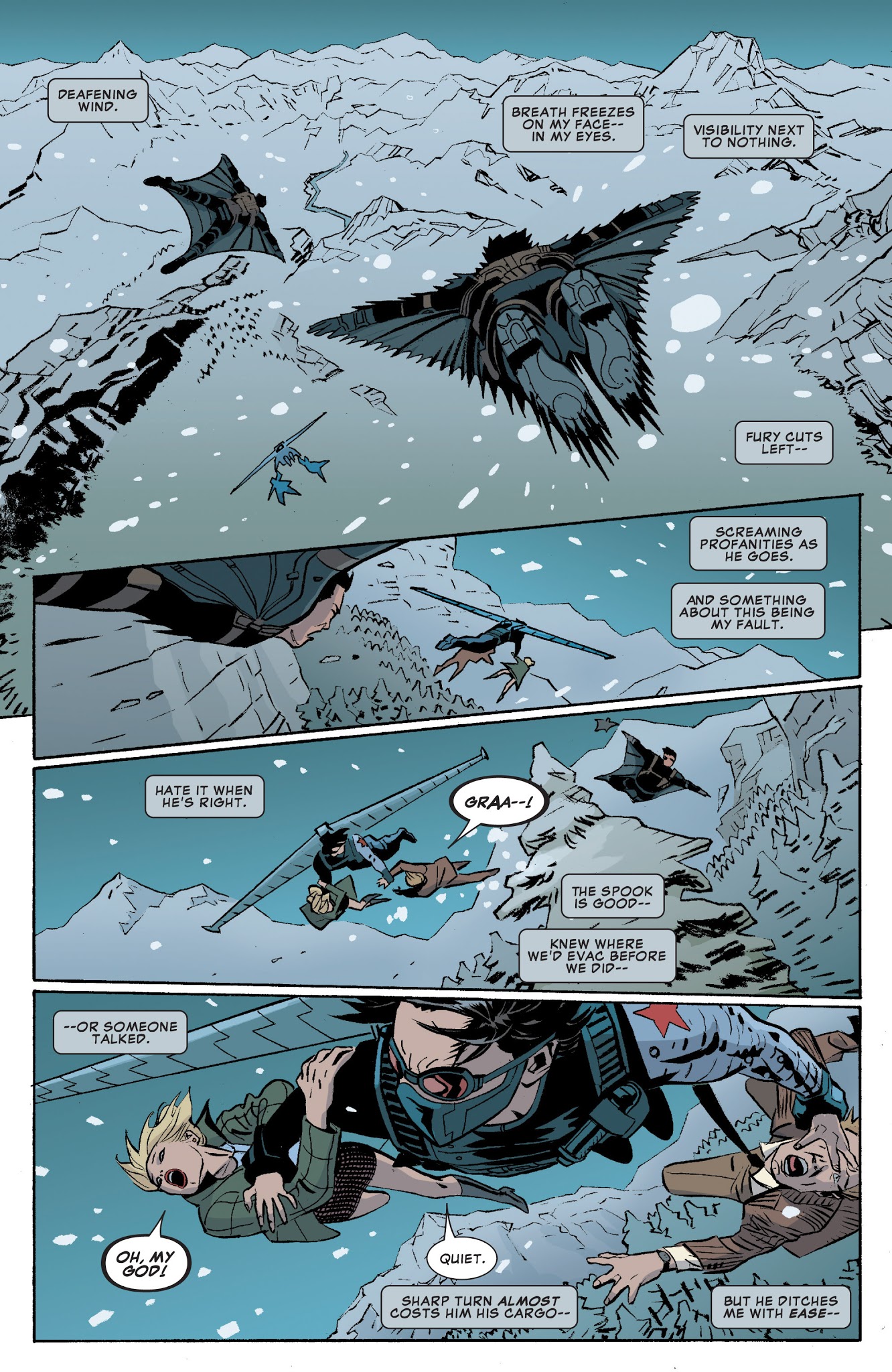 Read online Winter Soldier: The Bitter March comic -  Issue #1 - 17