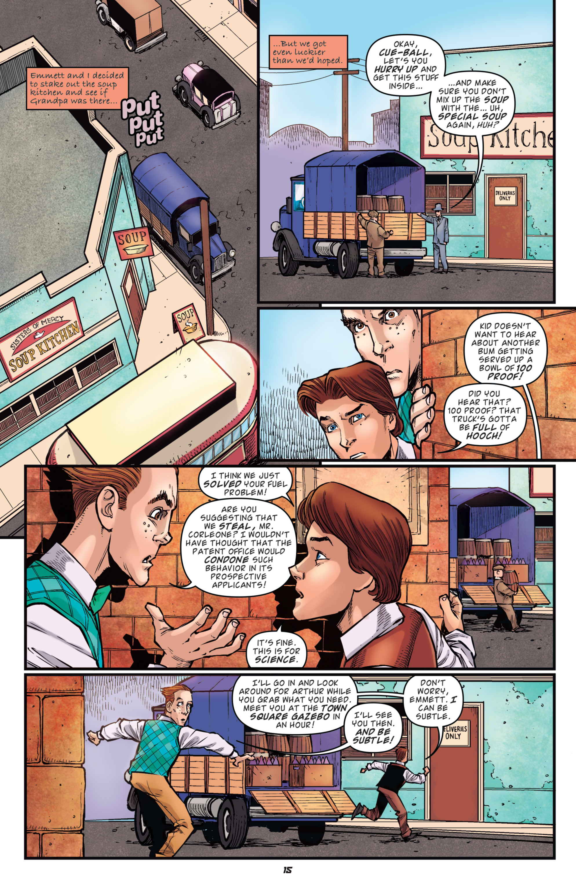 Read online Back to the Future: Citizen Brown comic -  Issue #1 - 17