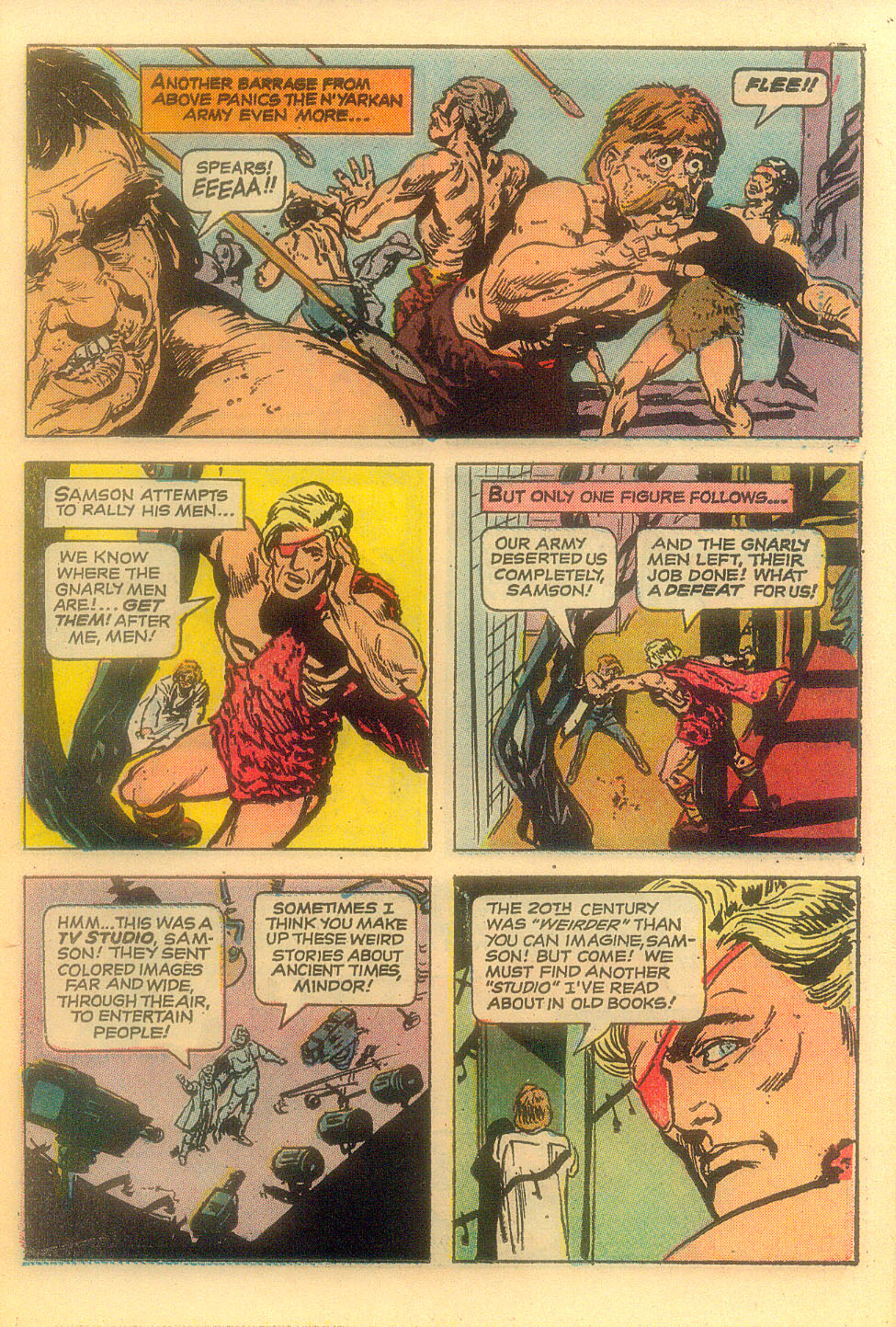 Read online Mighty Samson (1964) comic -  Issue #16 - 24