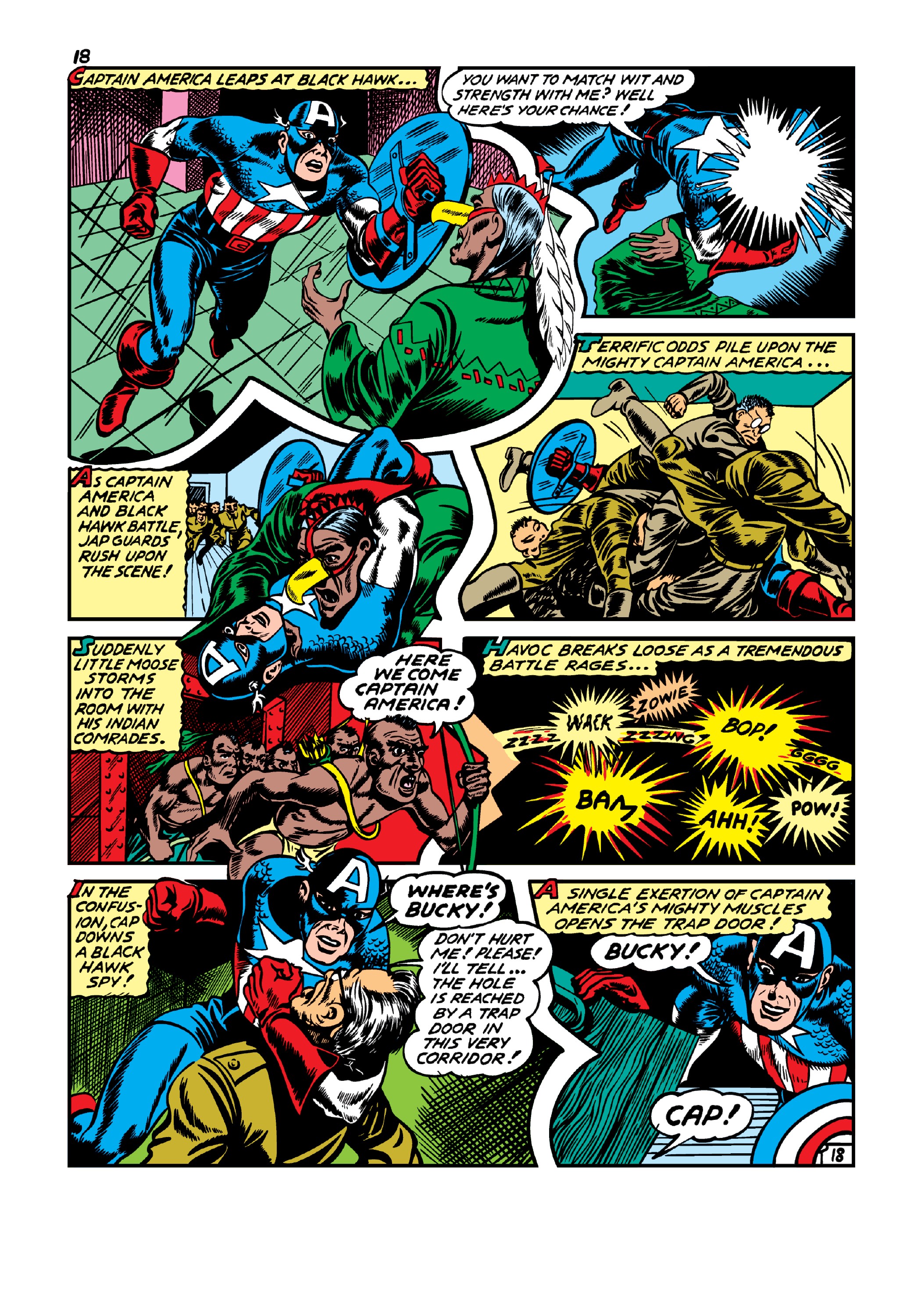Read online Marvel Masterworks: Golden Age Captain America comic -  Issue # TPB 4 (Part 1) - 94