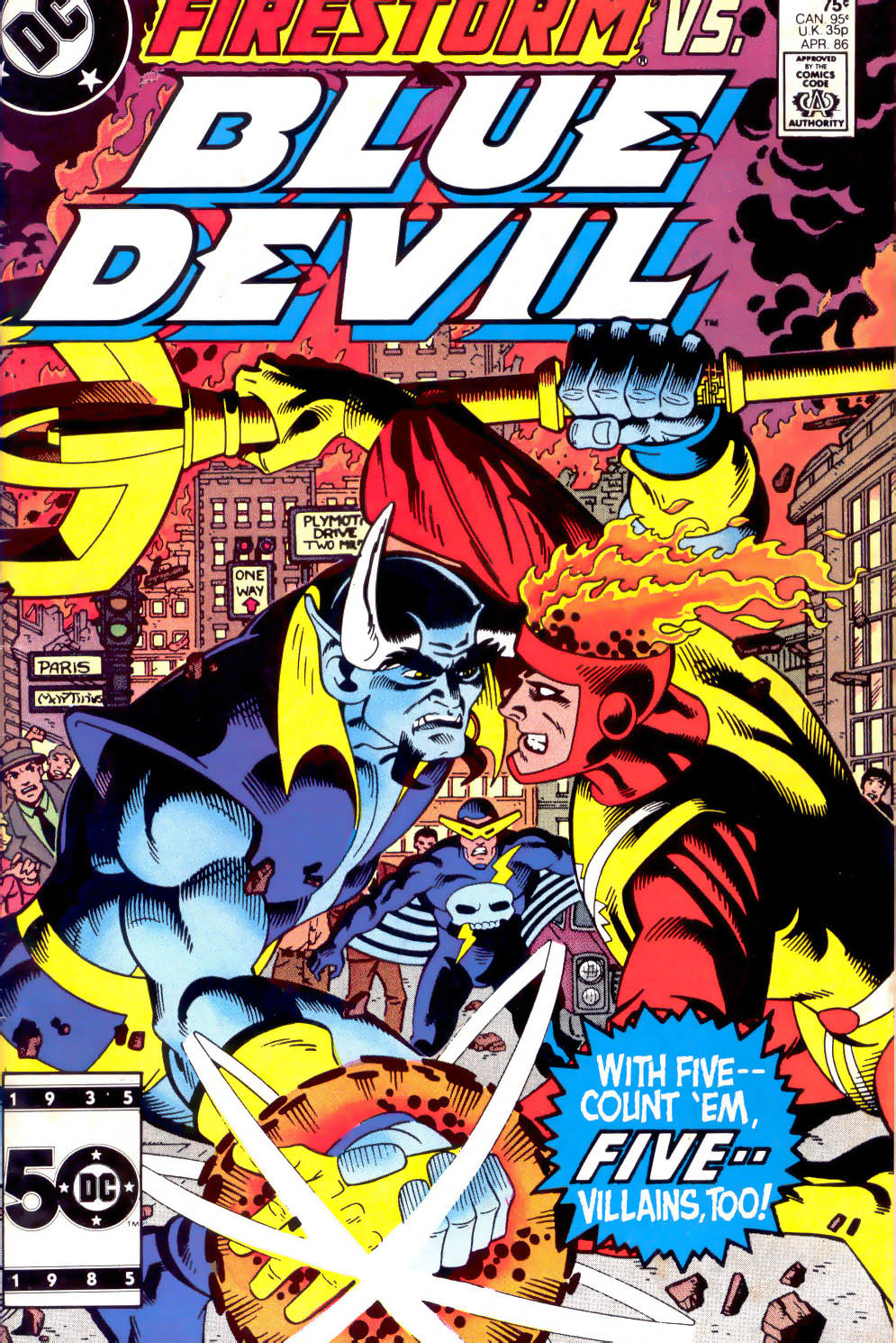 Read online Blue Devil comic -  Issue #23 - 1