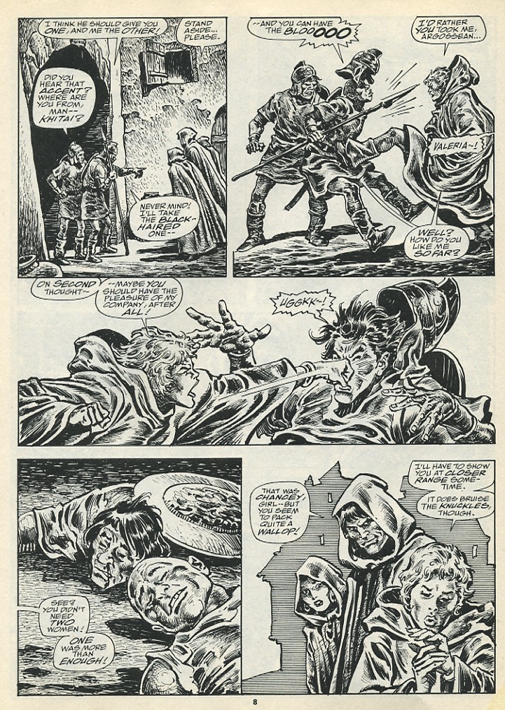 Read online The Savage Sword Of Conan comic -  Issue #197 - 10