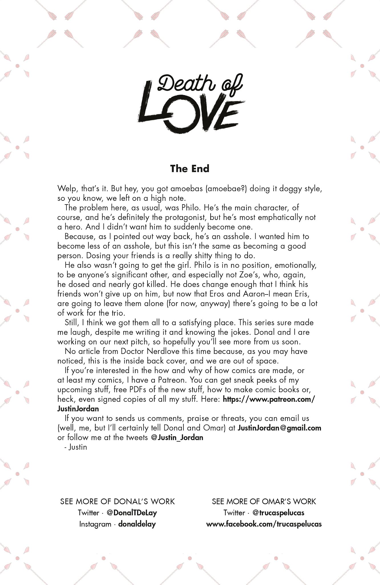 Read online Death of Love comic -  Issue #5 - 31