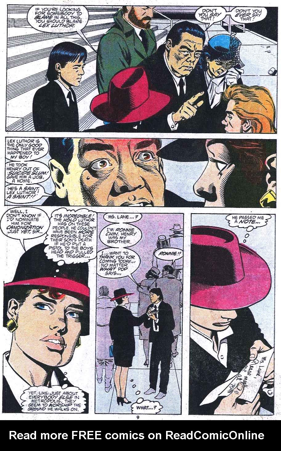 Read online Adventures of Superman (1987) comic -  Issue #438 - 10