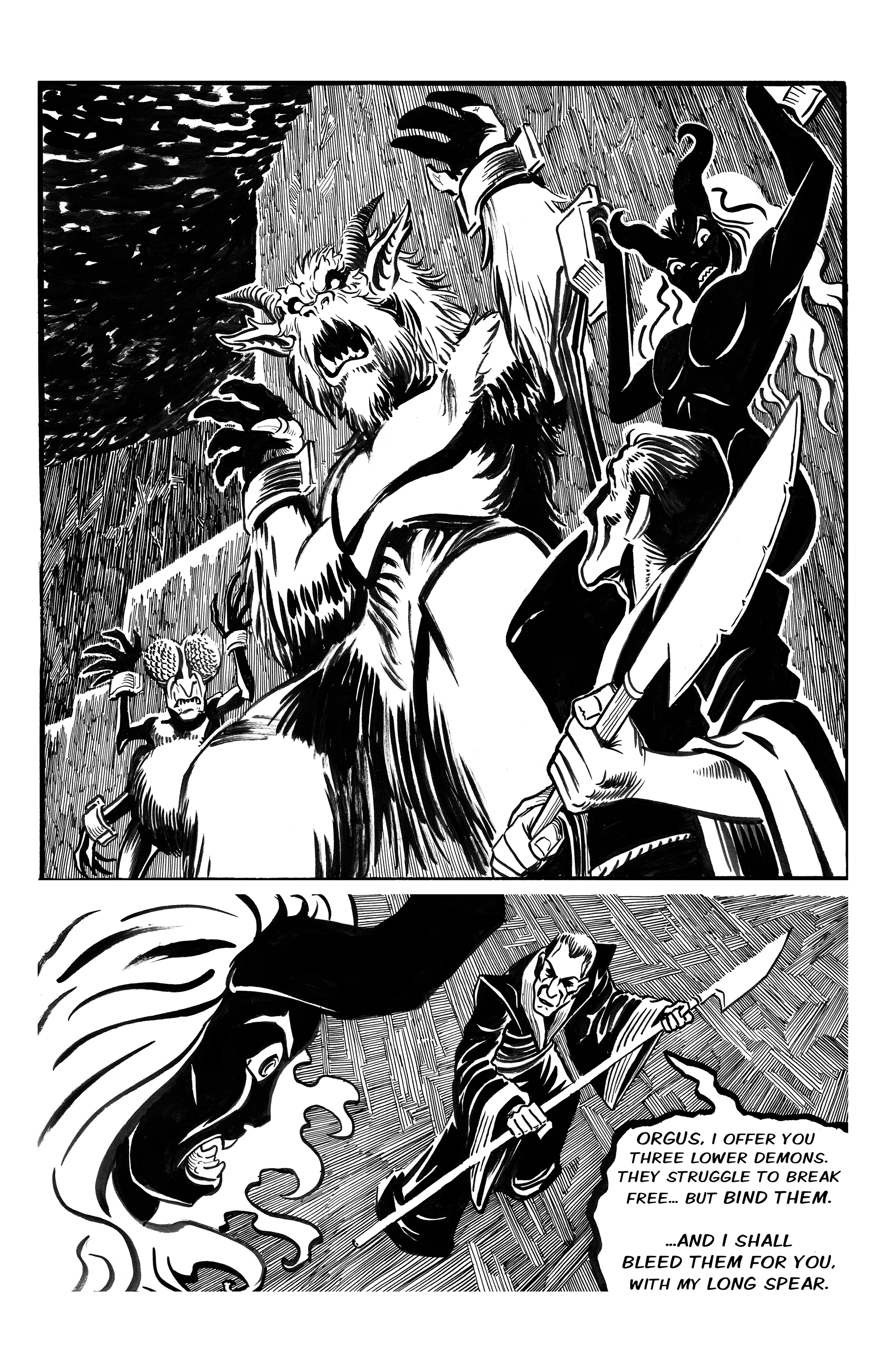 Read online Wulf and Batsy: Magnum Orgus comic -  Issue #8 - 27