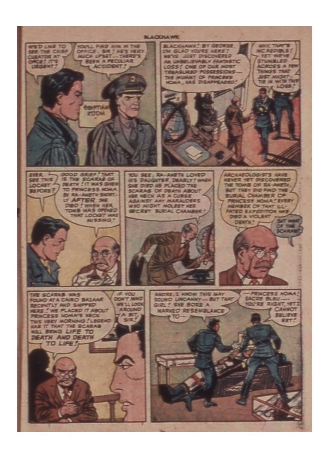 Read online Blackhawk (1957) comic -  Issue #19 - 39