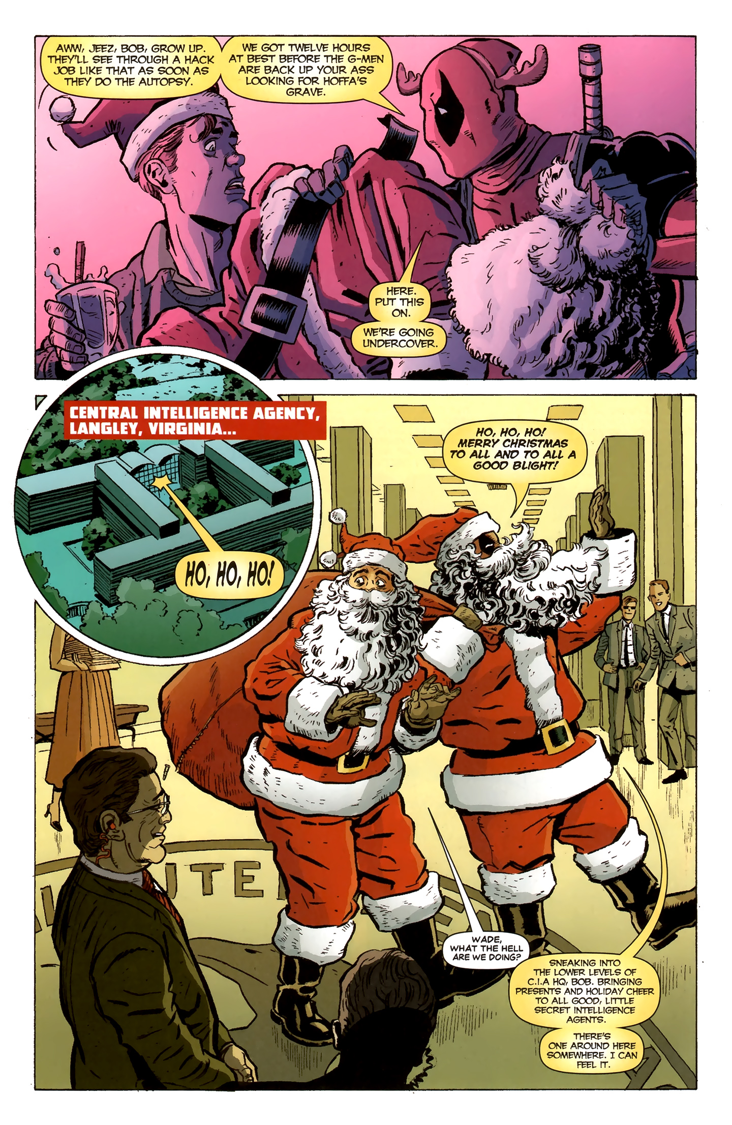 Read online Deadpool MAX X-Mas Special comic -  Issue # Full - 5