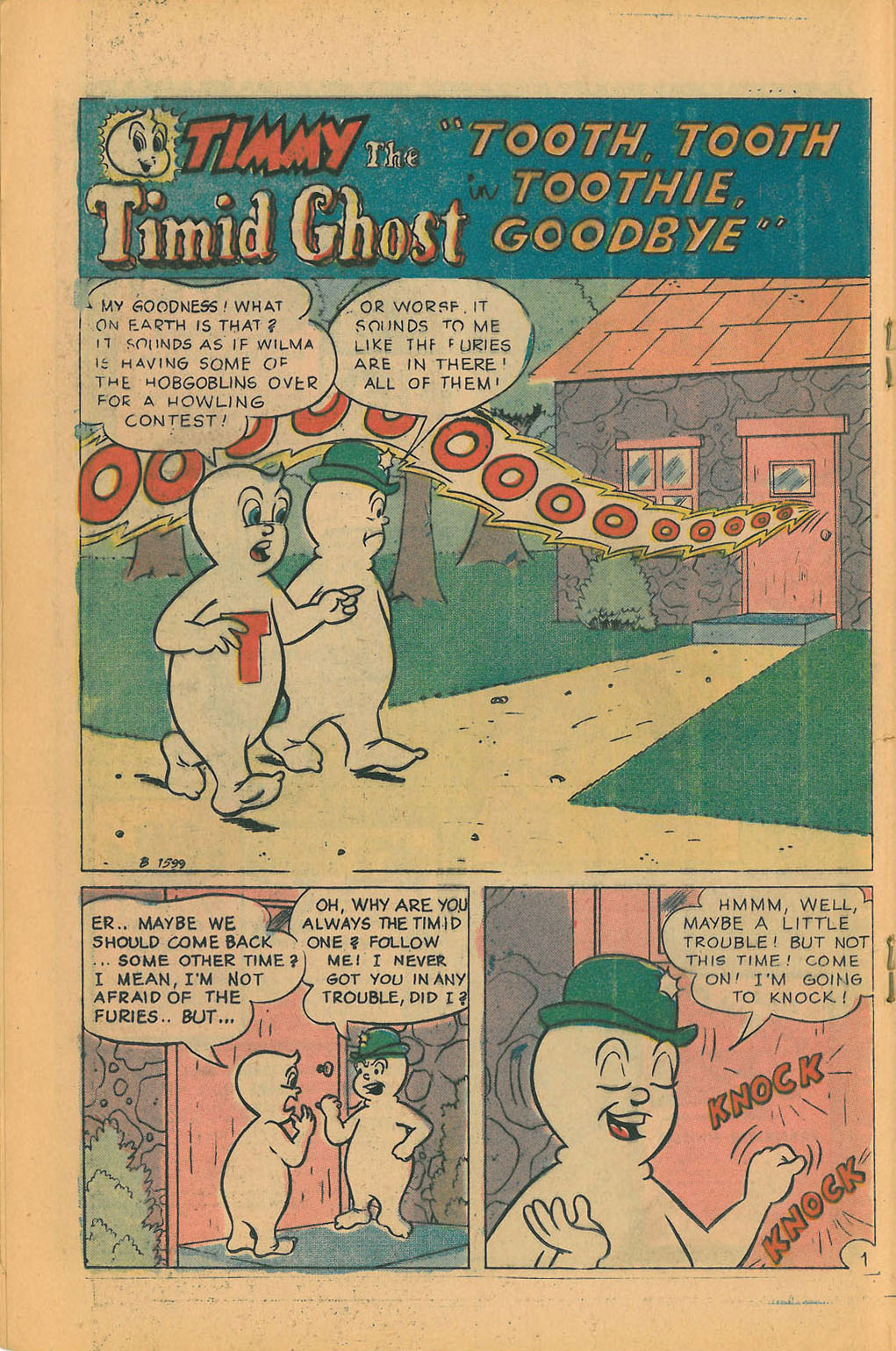 Read online Timmy the Timid Ghost comic -  Issue #6 - 16